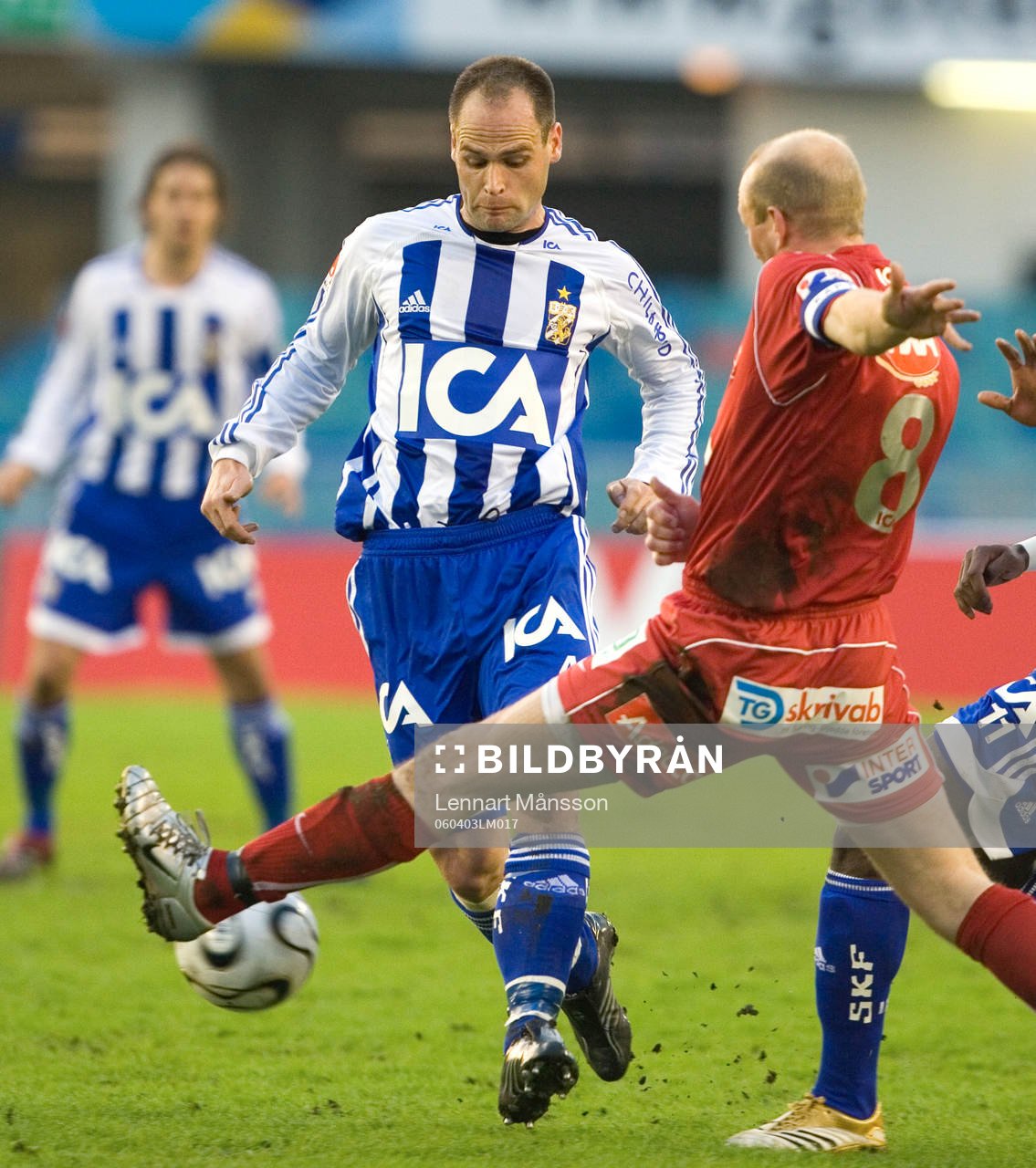 Thomas Olsson, Göteborg och Peter Wibrån, Öster. Närkamp