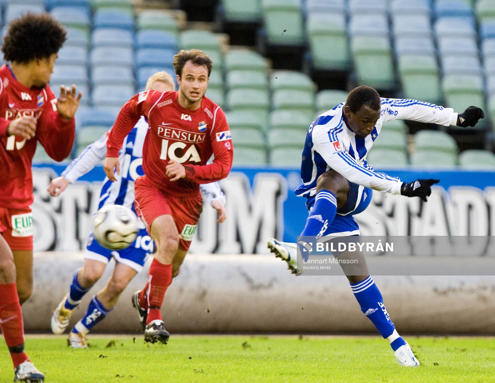 Ali Gerba, göteborg provar skottlyckan