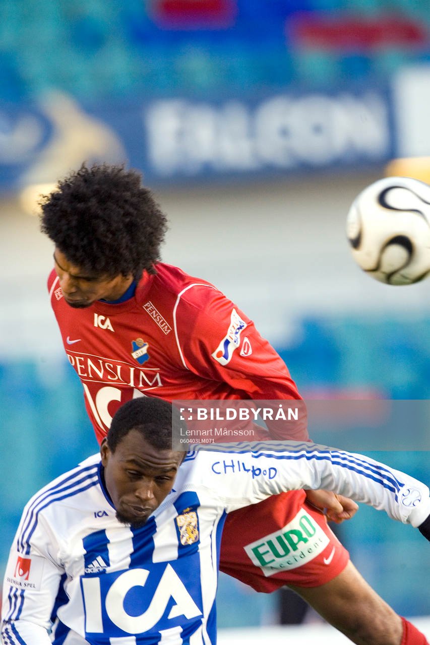 Ali Gerba, Göteborg i nickduell med Marco Da Silva, Öster