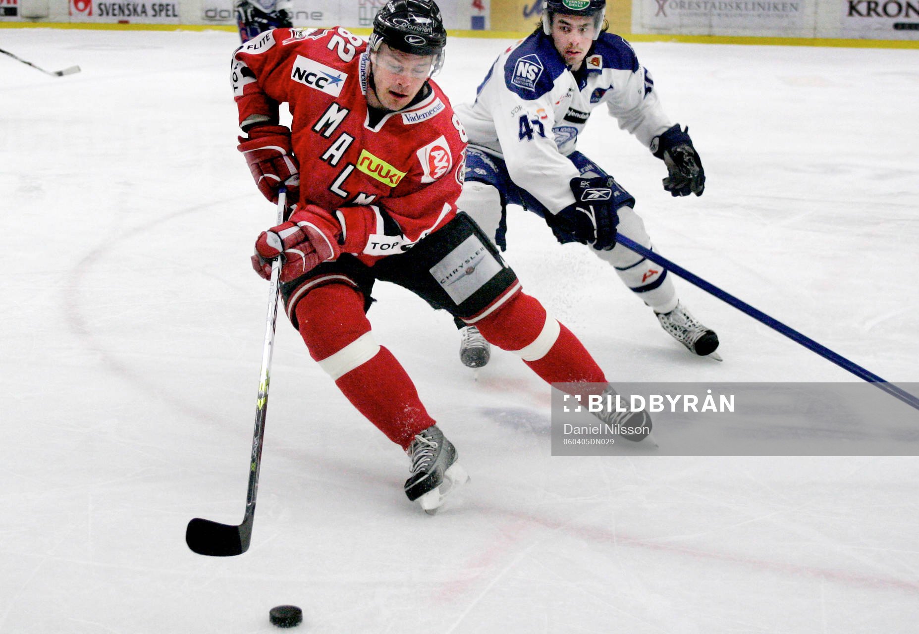 Andre Savage, Malmö jagas av Örjan Lindmark, Leksand