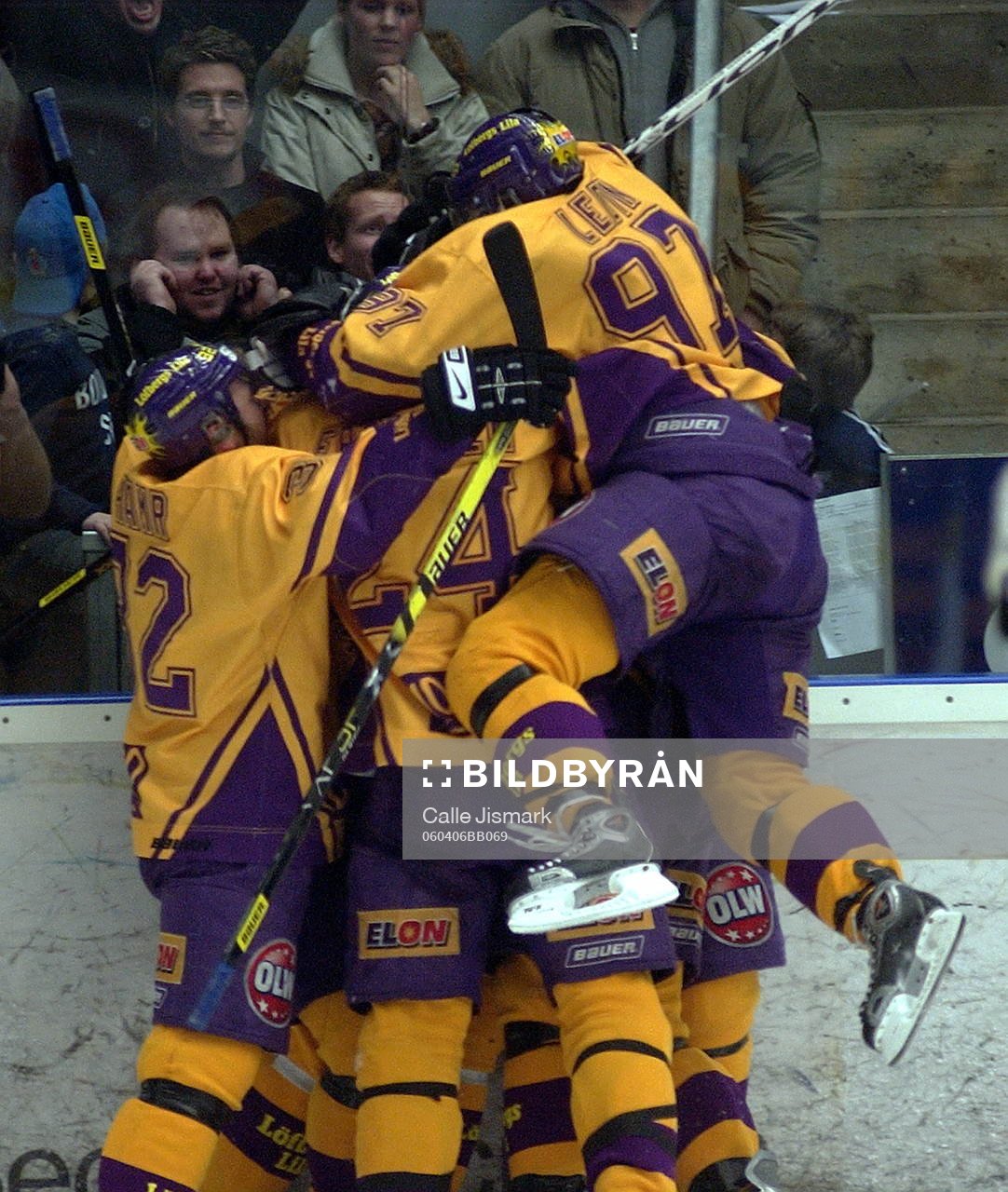 4-3 till Färjestad gör Rickard Wallin några sekunder