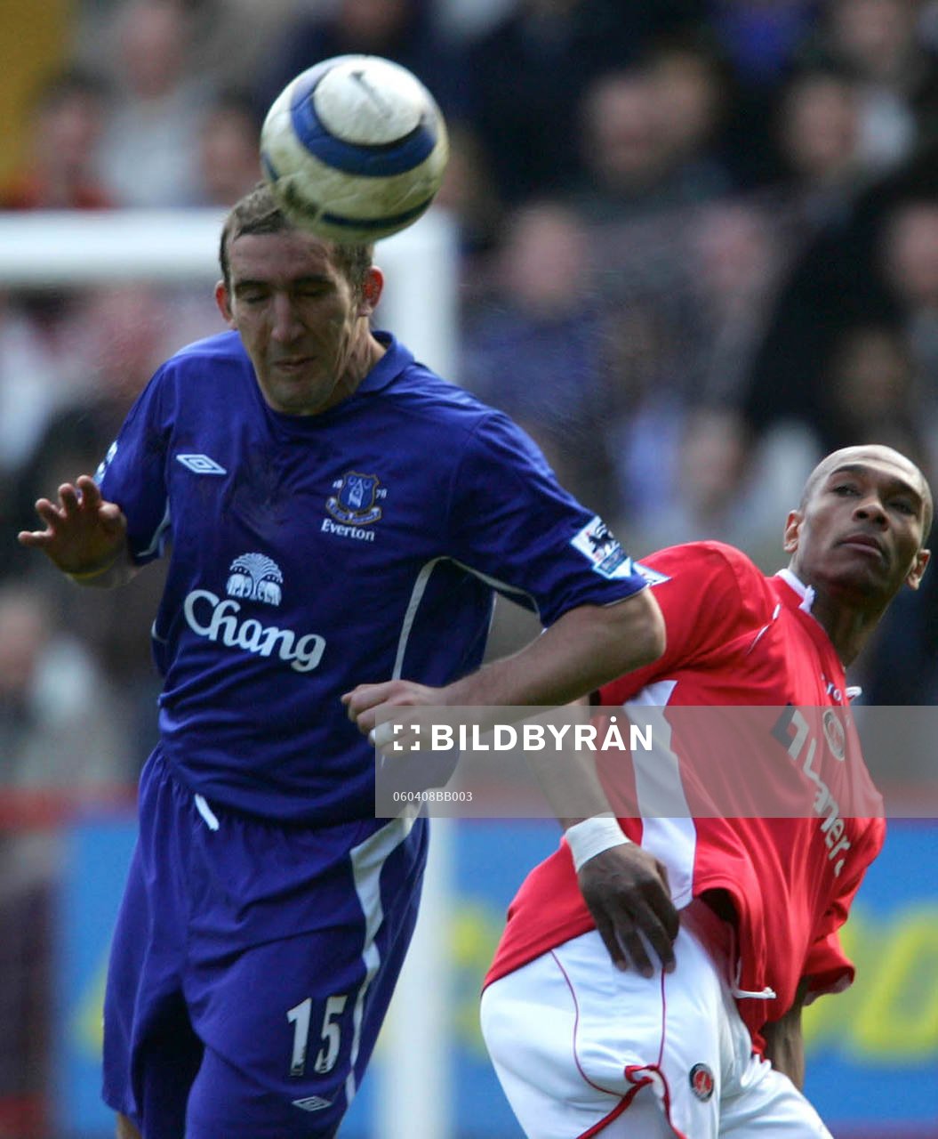 Fotboll, Premier League, Charlton - Everton