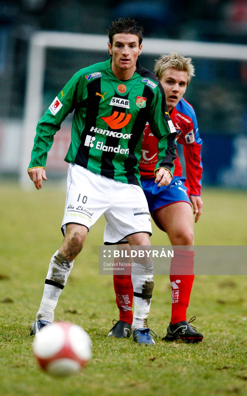 Andreas Dahl, Helsingborg och James Keene, GAIS