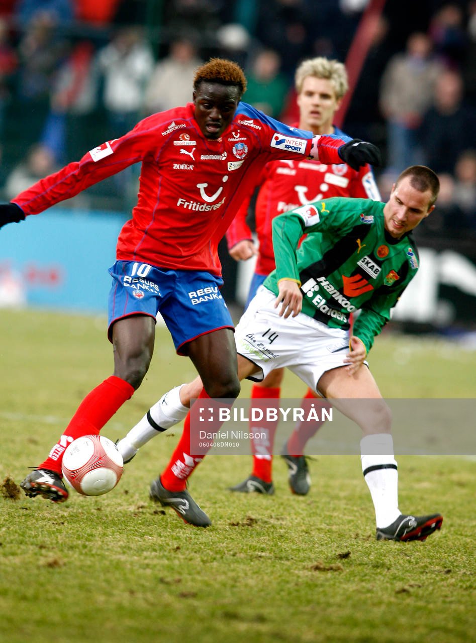 McDonald Mariga, Helsingborg och Daniel Nicklasson, GAIS