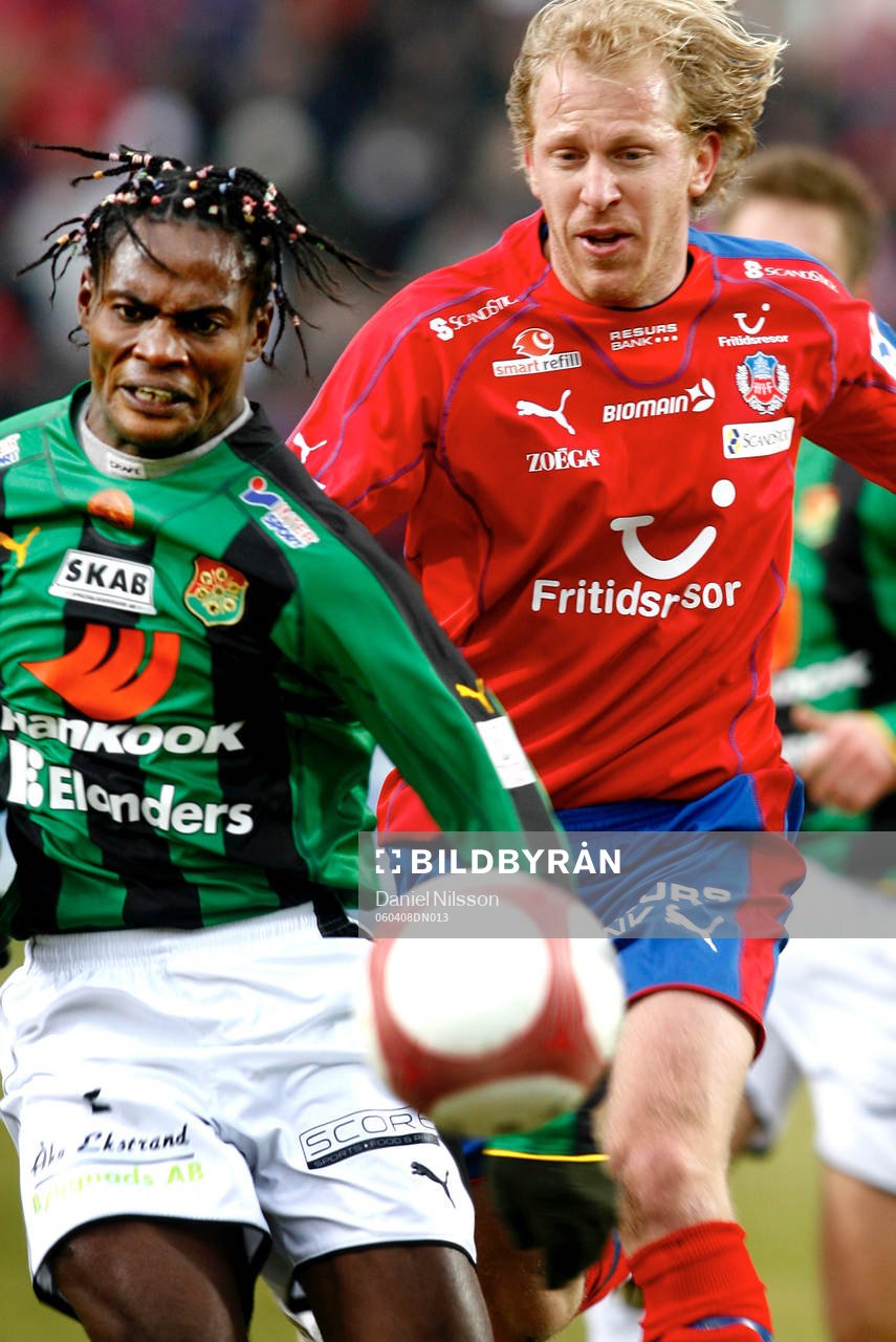 Gustaf Andersson, Helsingborg, och Rickard Edunge, GAIS
