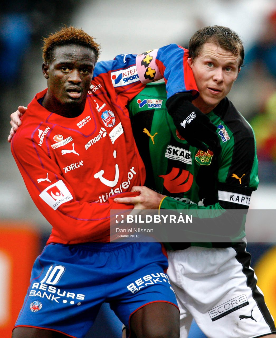 McDonald Mariga, Helsingborg och Fredrik Lundgren, GAIS