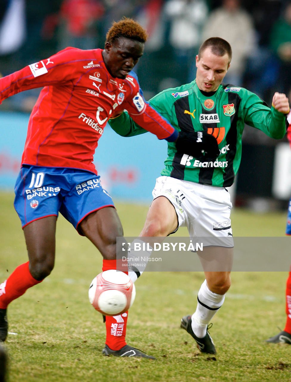 McDonald Mariga, Helsingborg och Daniel Nicklasson, GAIS