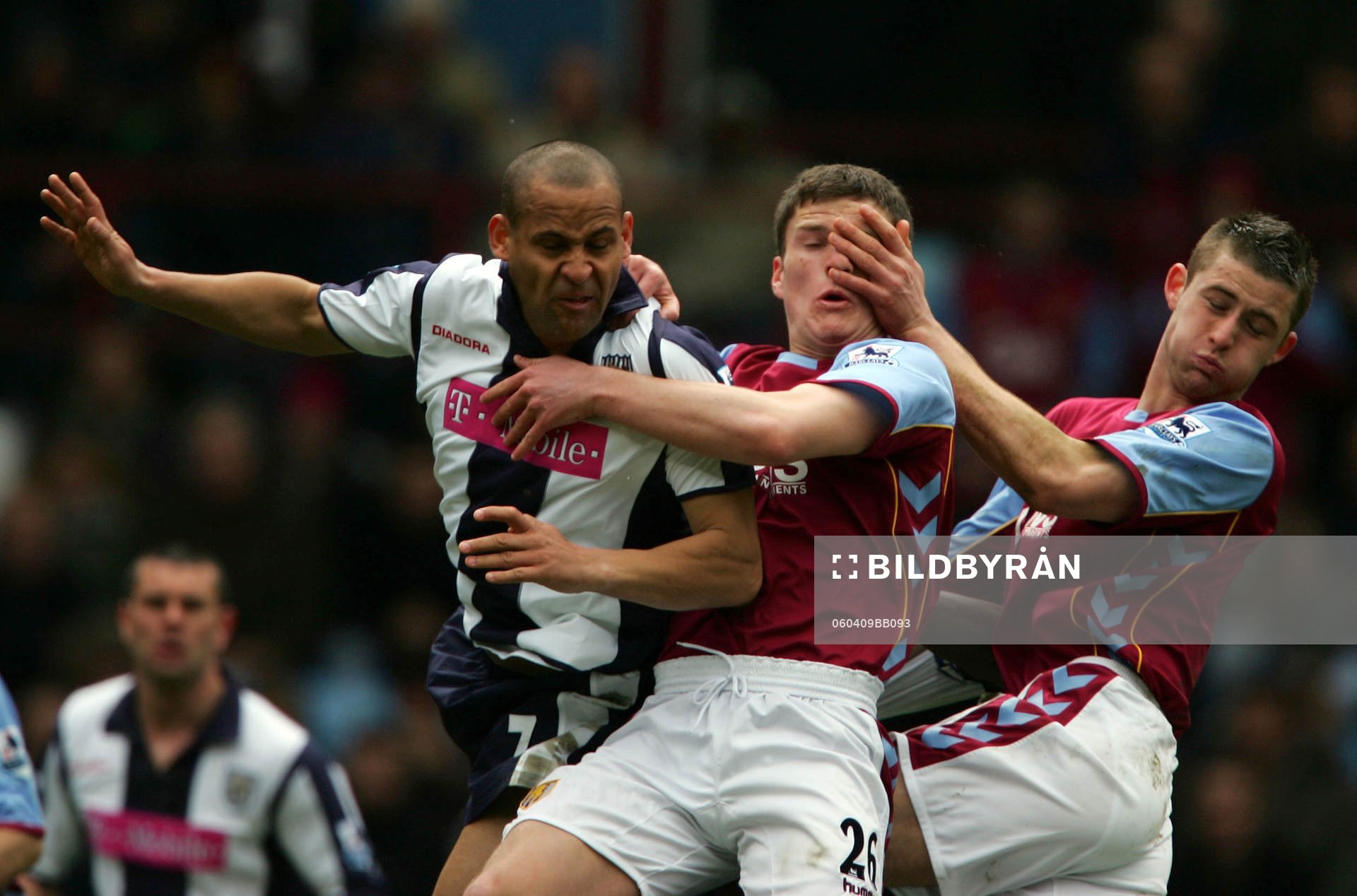  Nigel Quashie, West Bromwich, Craig Gardner och Gary Cahill, Aston Villa