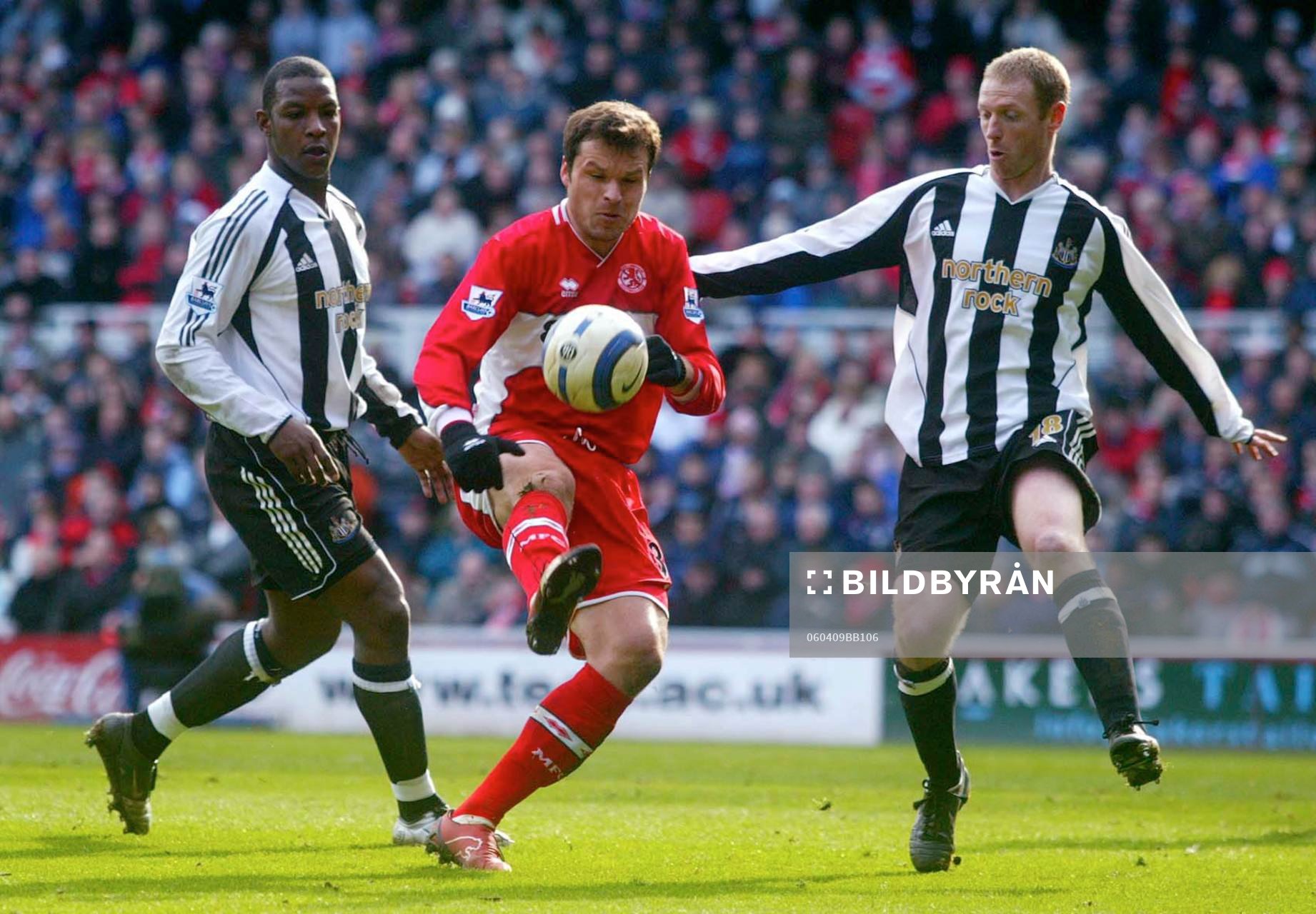 Fotboll, Premier League, Engelsk liga, Middlesbrough -