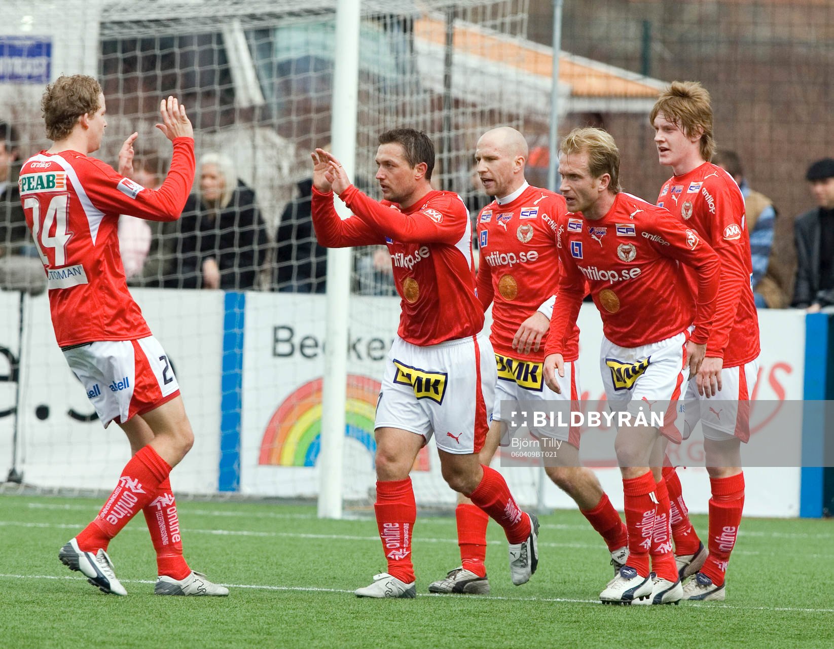 Mikael Blomberg, Kalmar reducerade på straff 2-1
