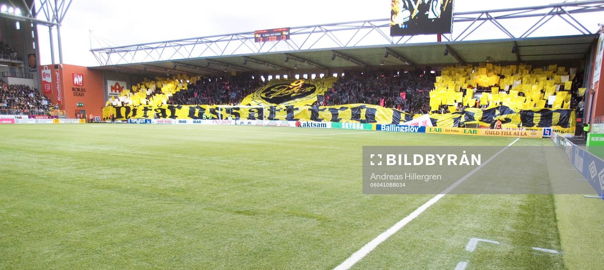 Borås Arena, Publik, supporter, läktare