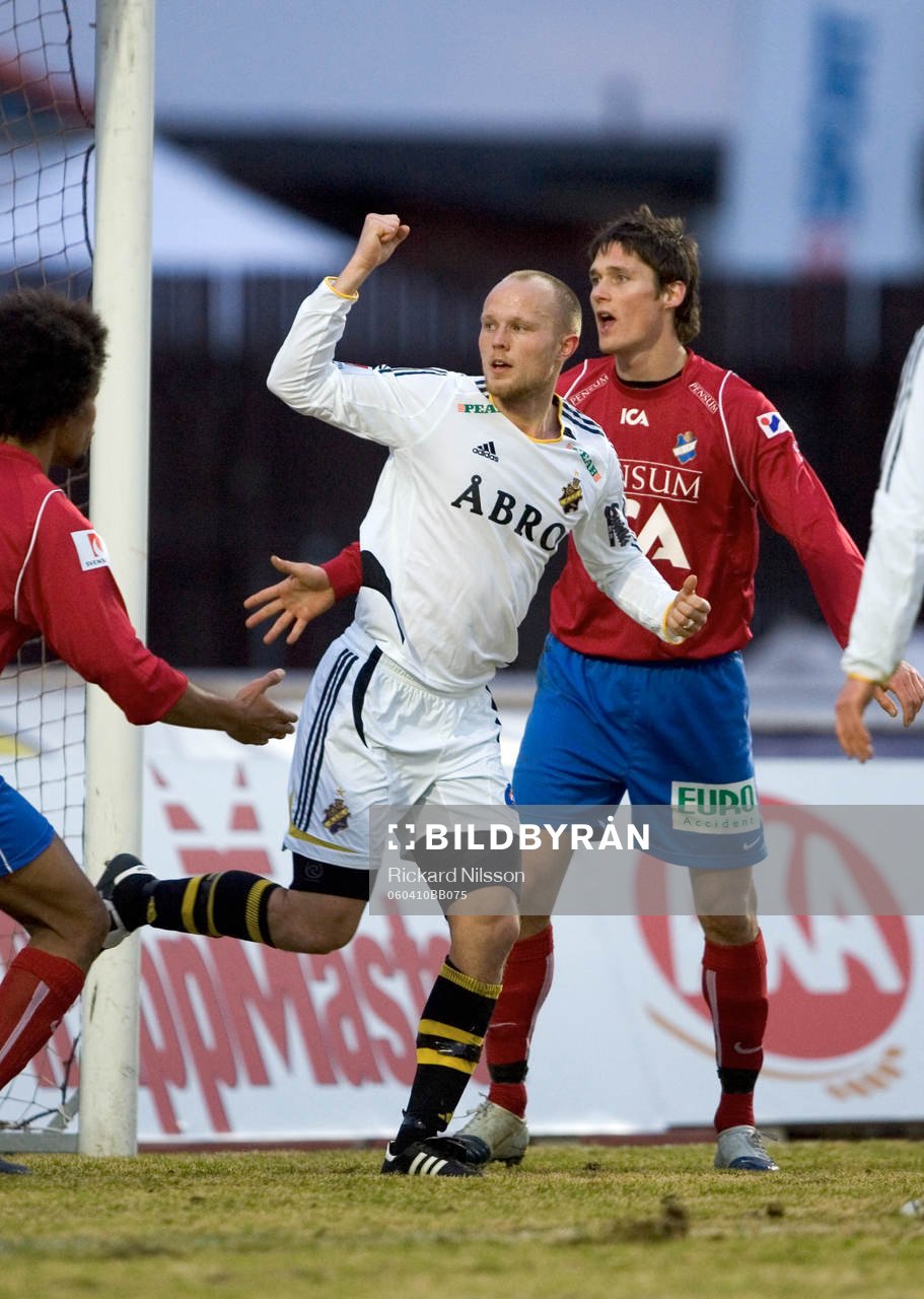 Nicklas Carlsson, AIK, jubel