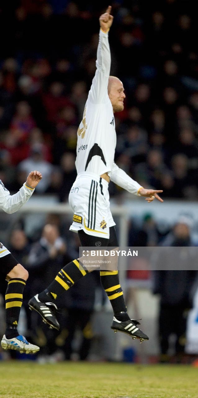 Nicklas Carlsson, AIK, jubel