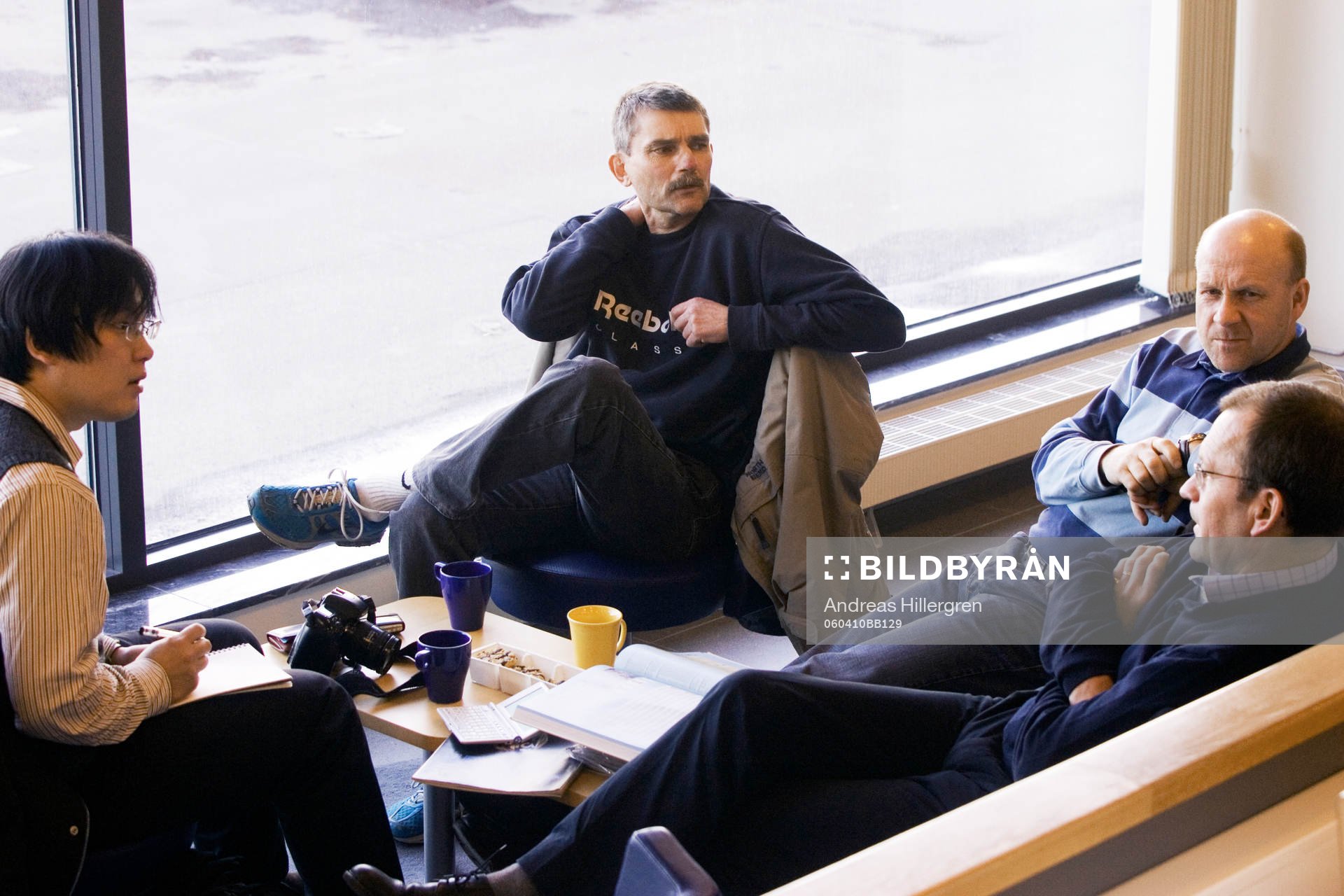 Ruben Svensson, Tord Holmgren och Stig Fredriksson