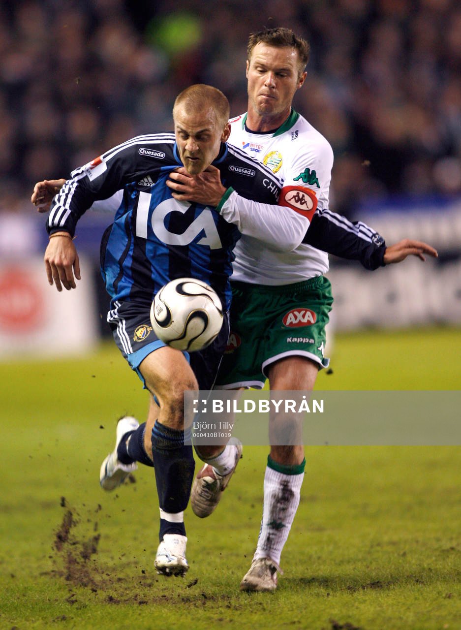 Daniel Sjölund, Djurgården och Mikkel Jensen, Hammarby