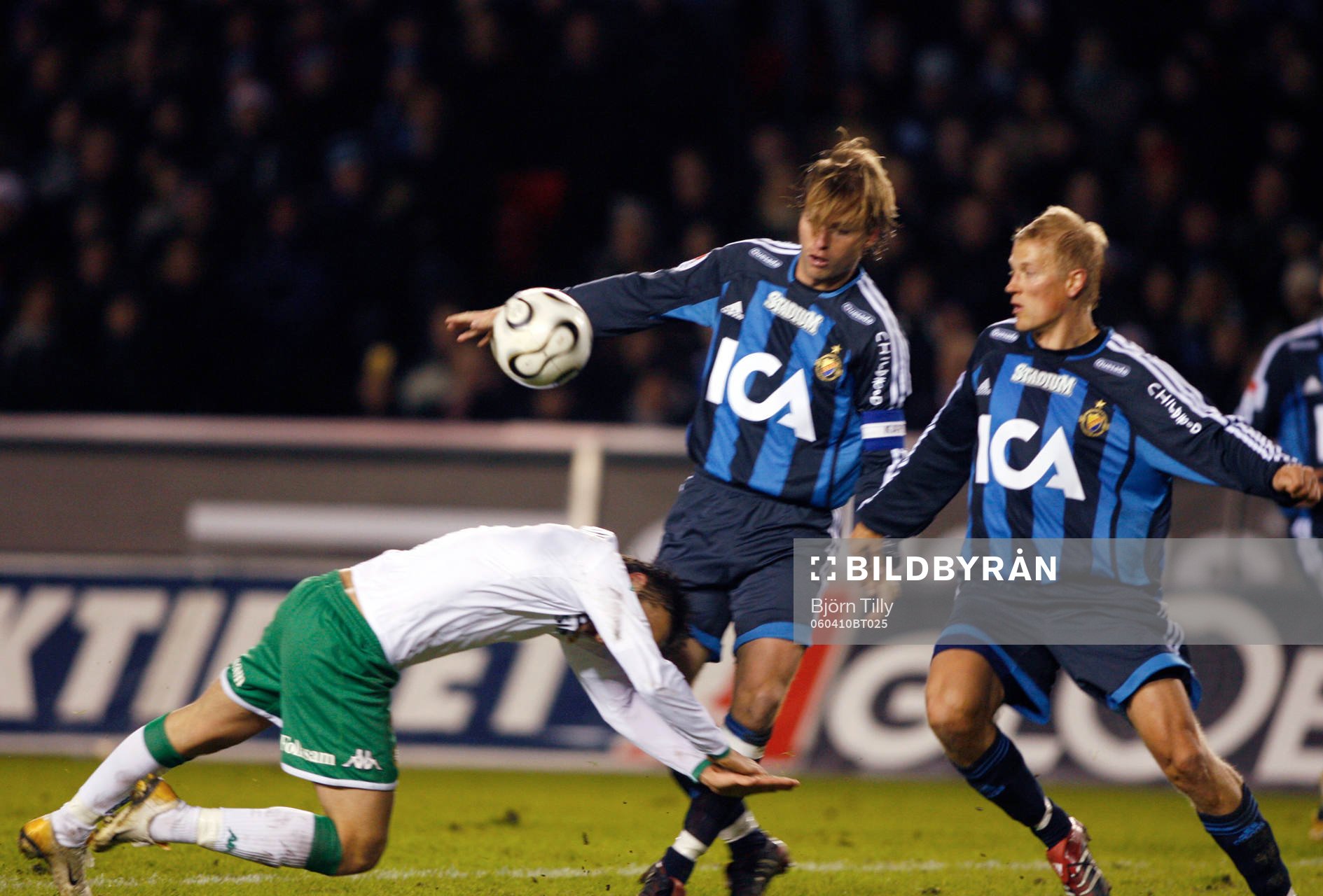 Petter Andersson, Hammarby och Markus Johanesson och Toni