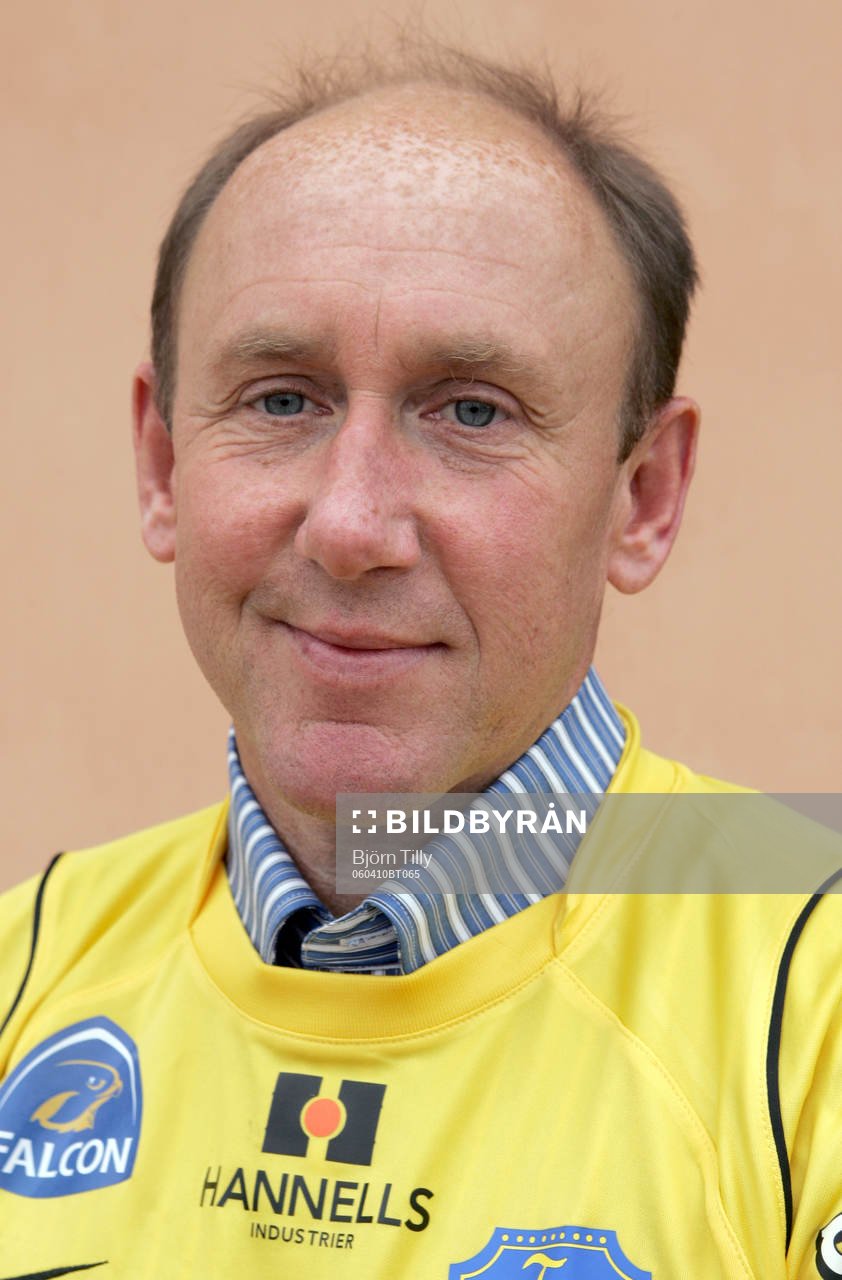   Stig Kristensson, tränare, Falkenberg.         