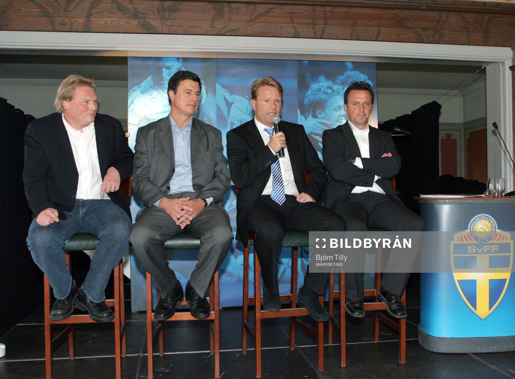  Jörgen Lennartsson, Göran Aral, Mats Jingblad och Patrick Walker.         