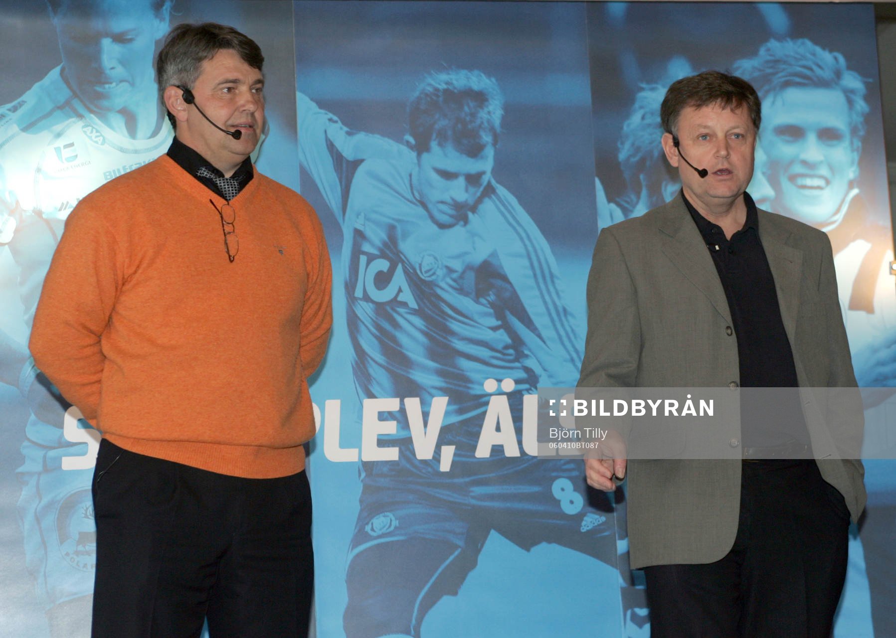 Thomas Wernerson och Stefan Thylin, konferencierer
