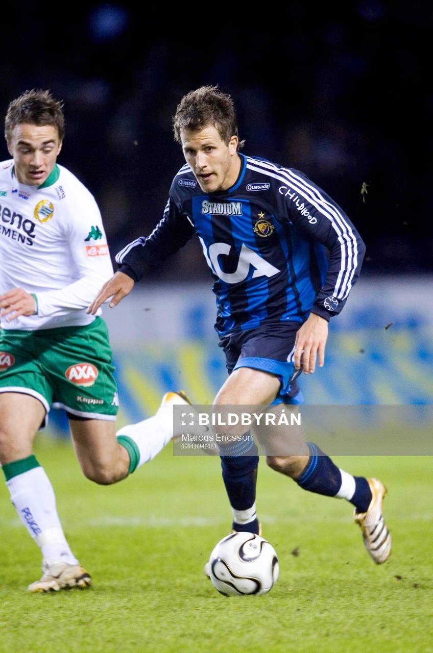 Tobias Hysén, Djurgården med Petter Andersson, Hammarby