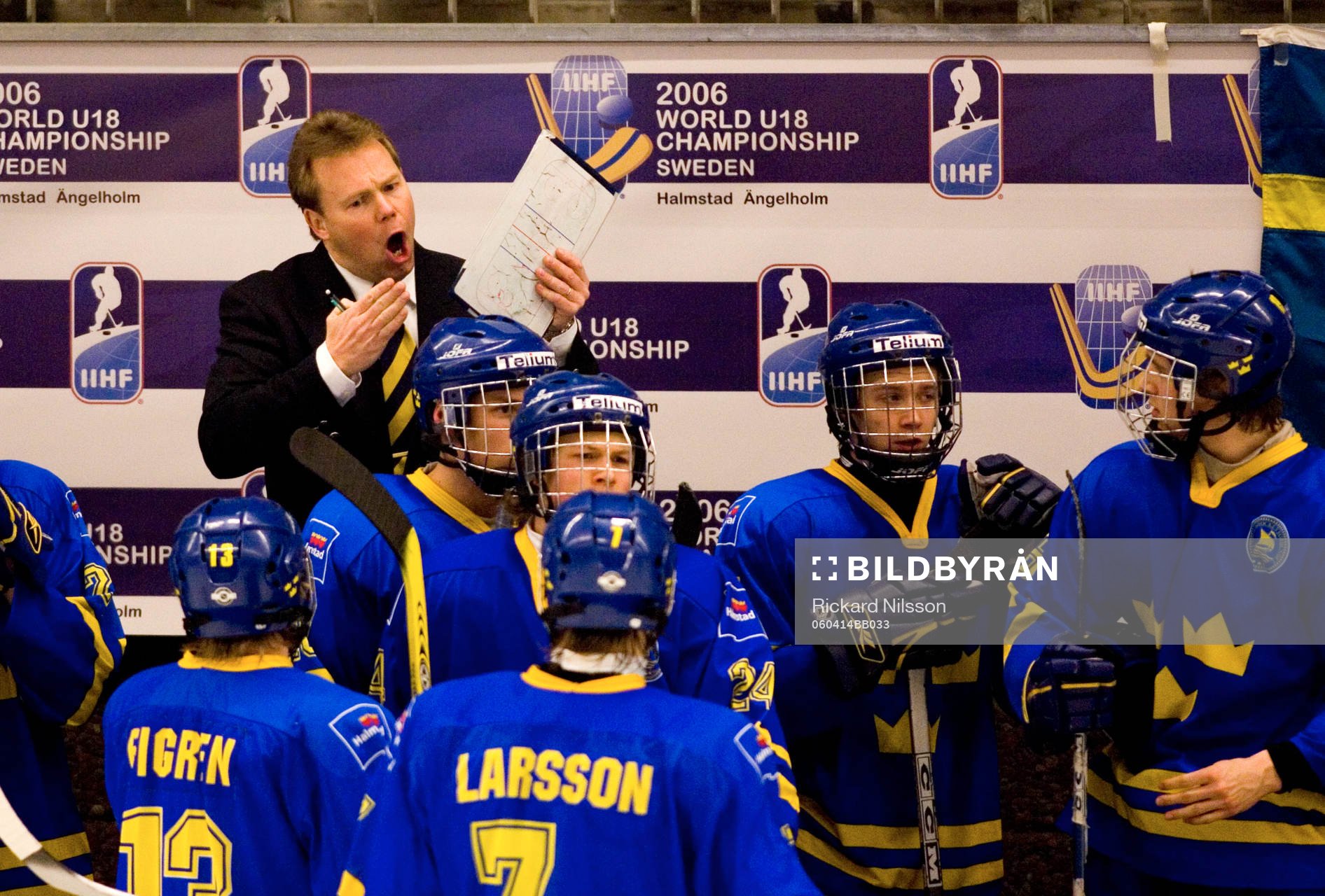 Mikael Tisell, förbundskapten, Sverige