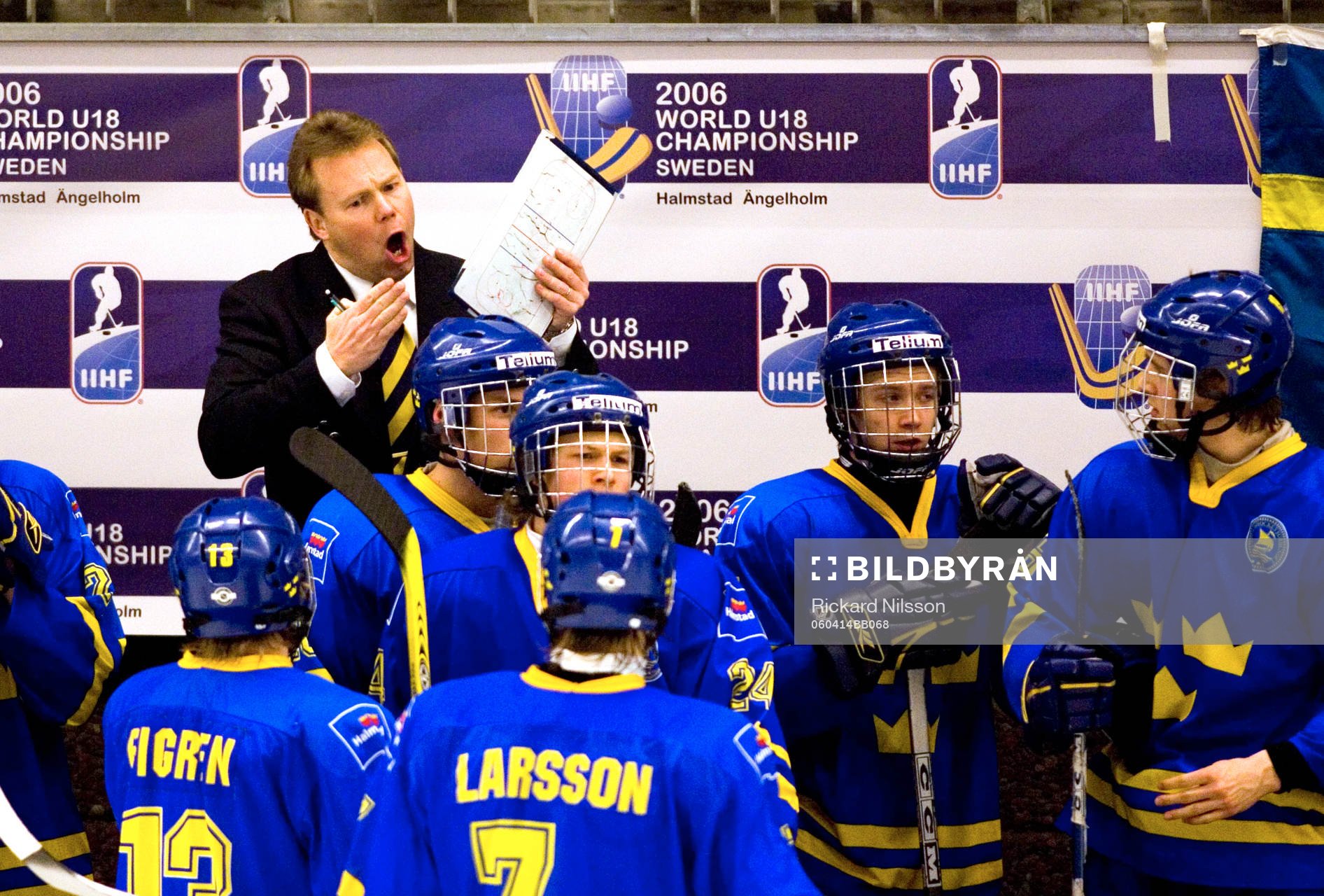 Mikael Tisell, förbundskapten, Sverige