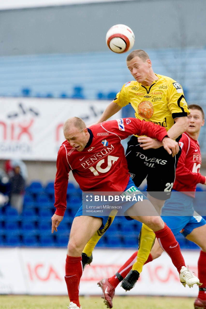 Freddy Borg, Öster och Andreas Augustsson, Elfsborg.