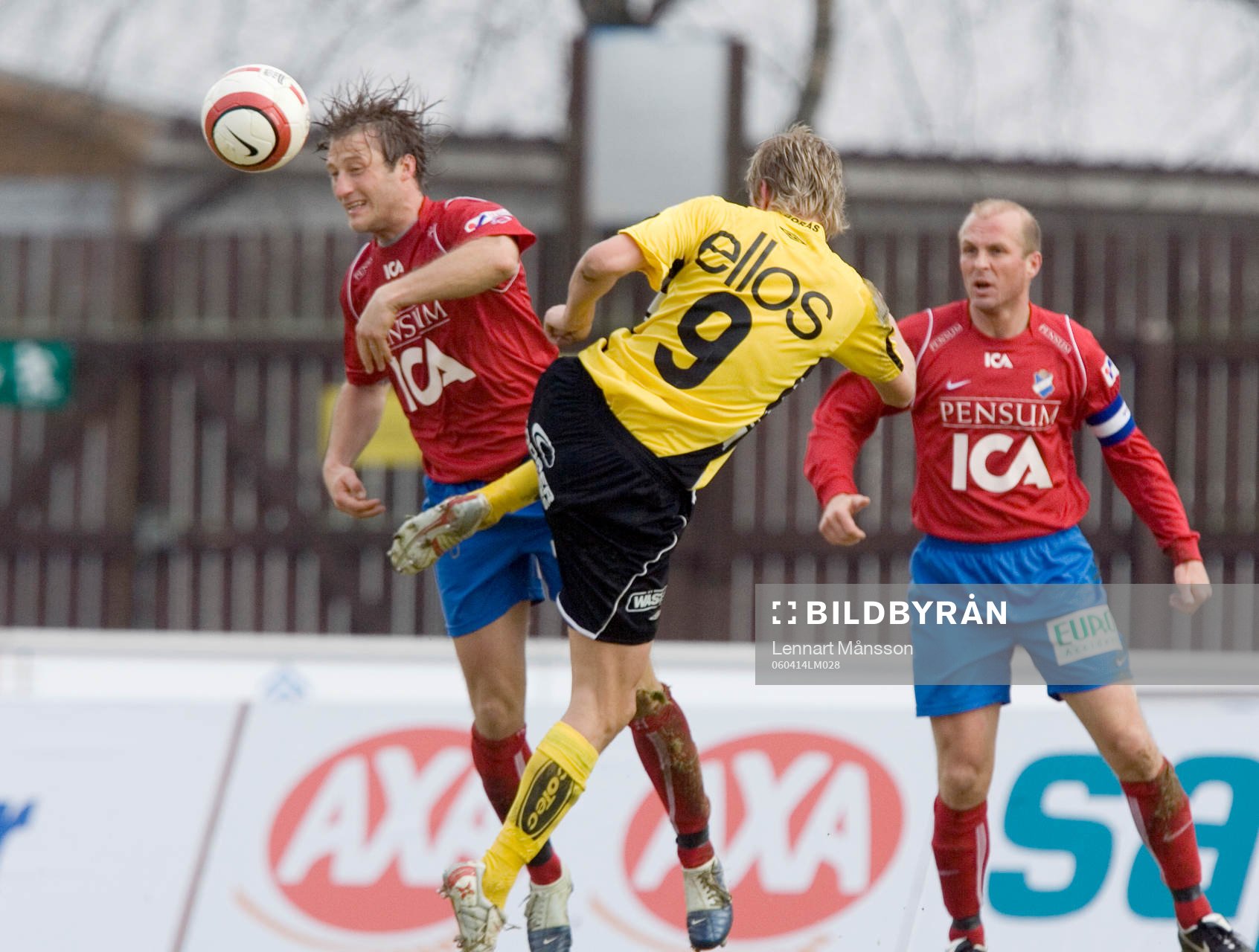 Fredrik Gustafson och Peter Wibrån, Öster. Närkamp