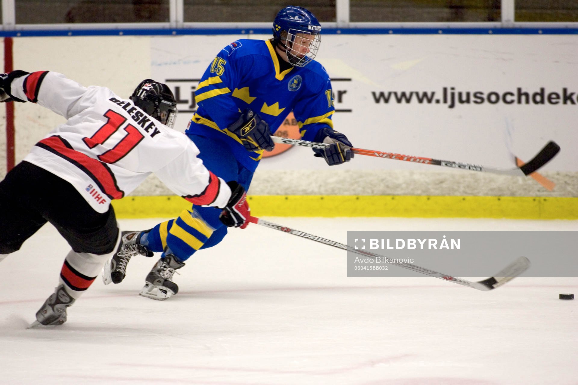 Kim Johansson, Sverige, Matthew Beleskey, Kanada