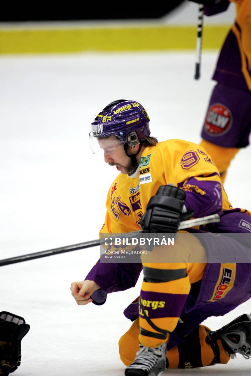 Per Ledin, Färjestad, jubel