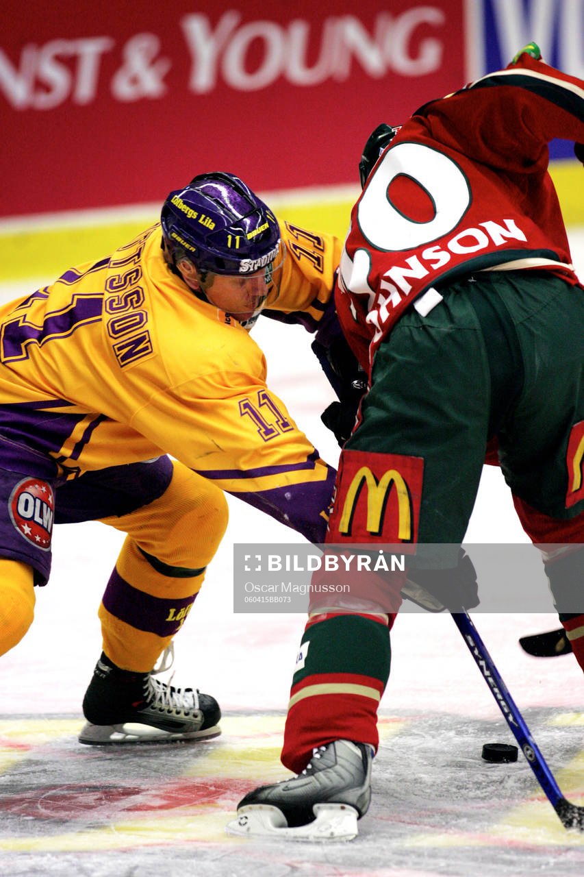 Jesper Matsson, Färjestad och Jonas Johnson, Frölunda