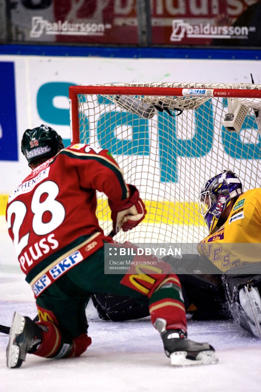 Martin Plüss, Frölunda 1-0
