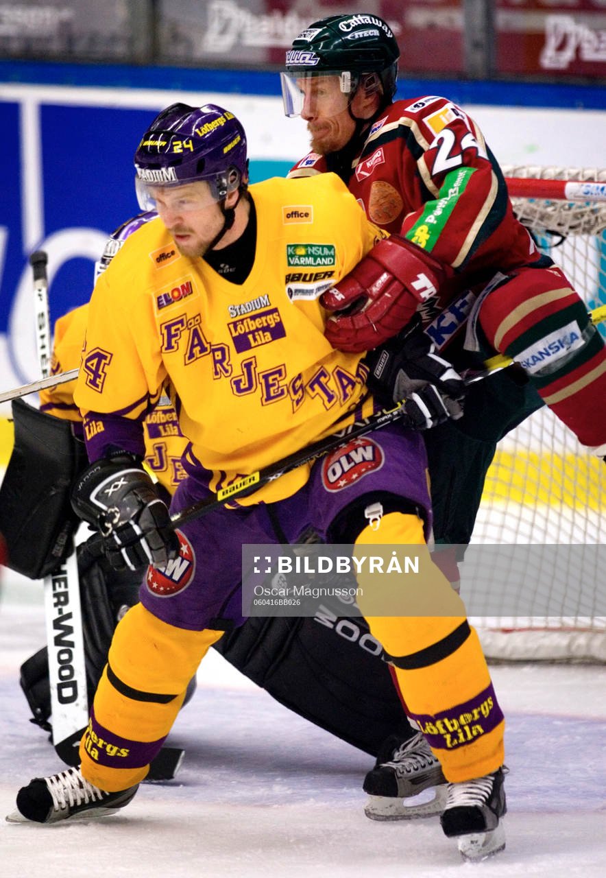 Jonas Frögren, Färjestad och Niklas Andersson, Frölunda
