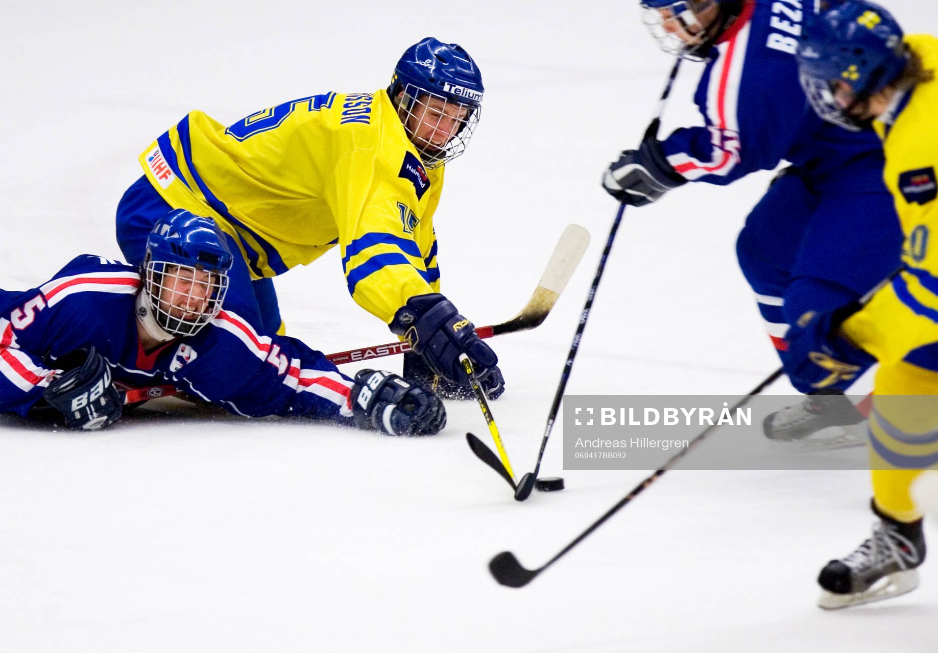 Peter Krsnak, Adam Bezak, Joakim Andersson och Kim Johansson