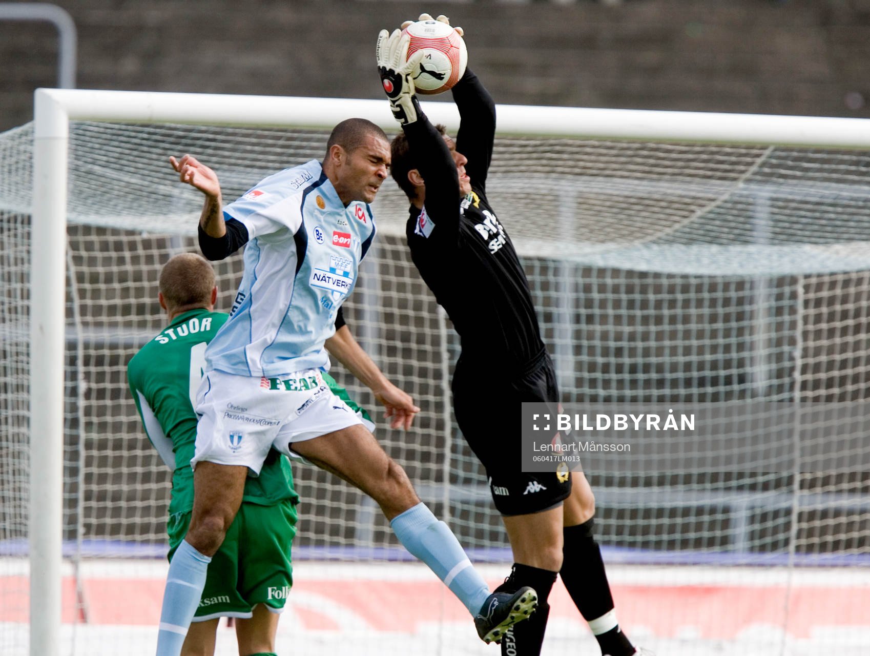 Ante Covic, Hammarby, målvakt och Afonso Alves, Malmö