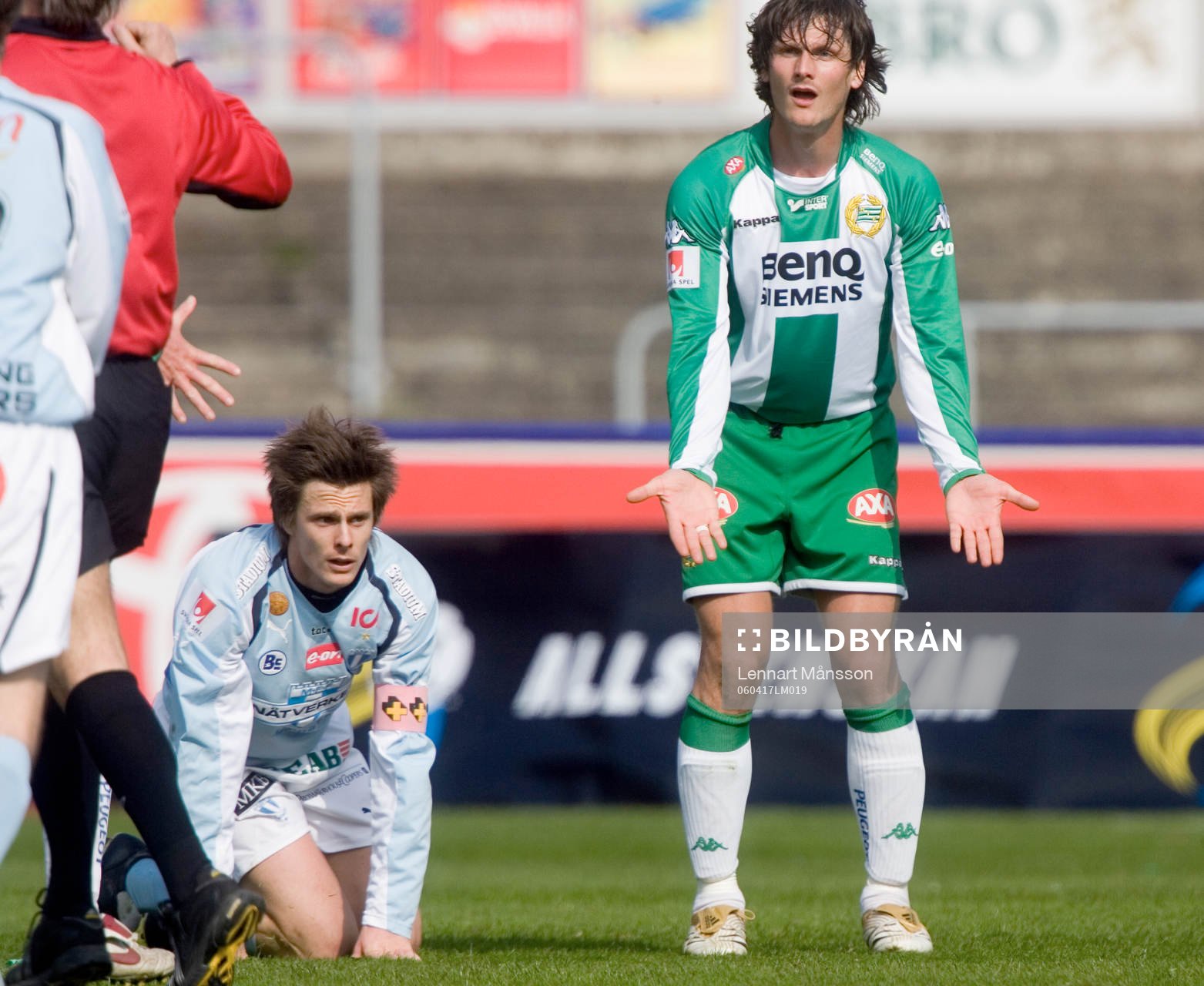 Jesper Bech, Malmö och Pétur Marteinsson, Hammarby