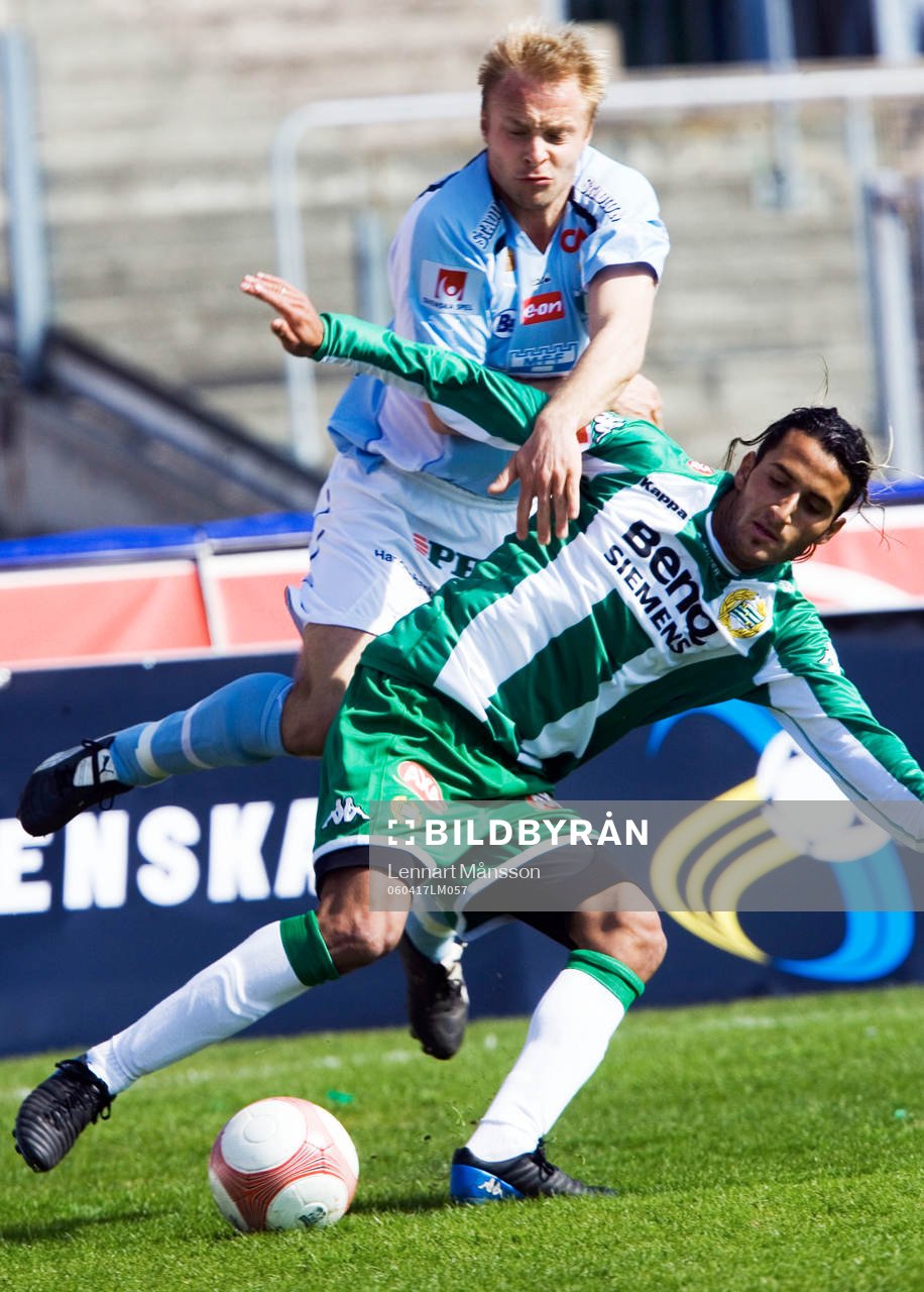 Anders Andersson, Malmö river ner Erkan Zengin, Hammarby
