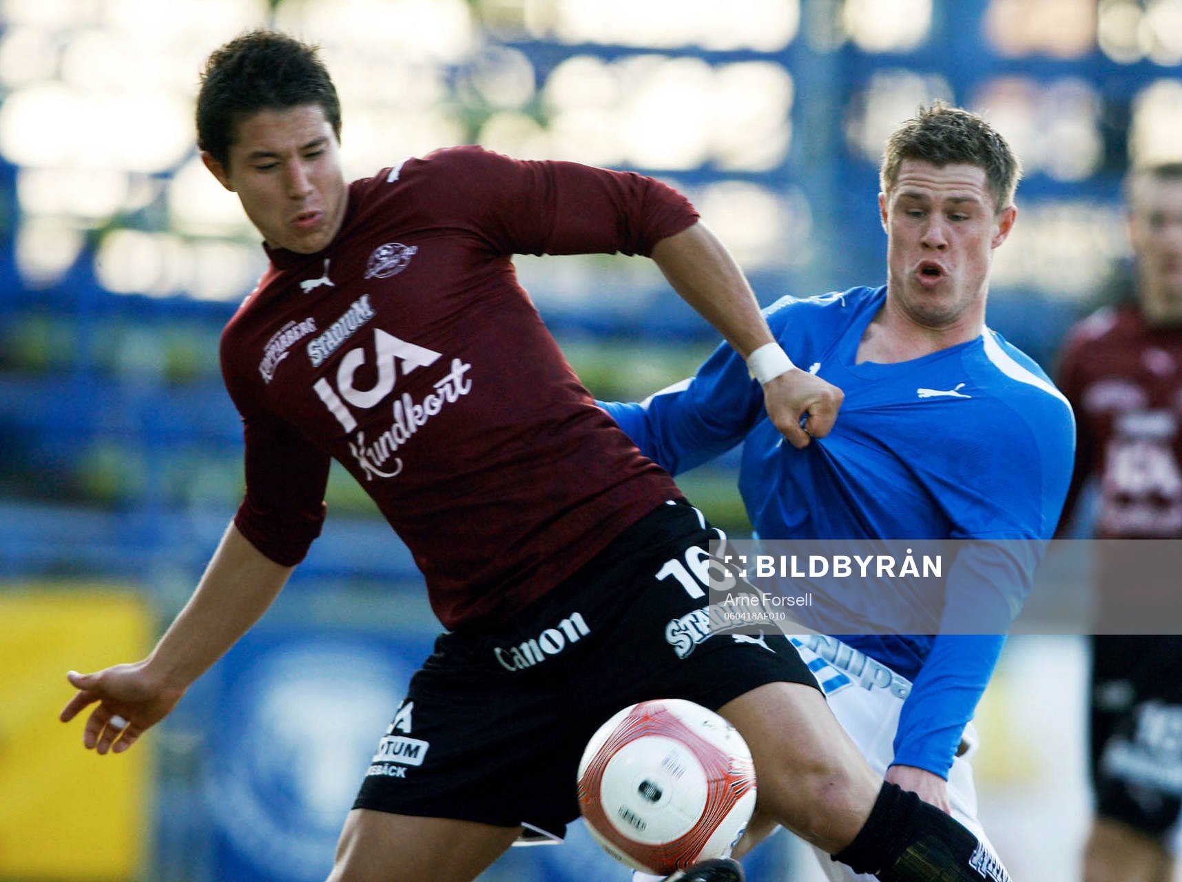Dragkamp. Dennis Melandert tampas med Qvidings David