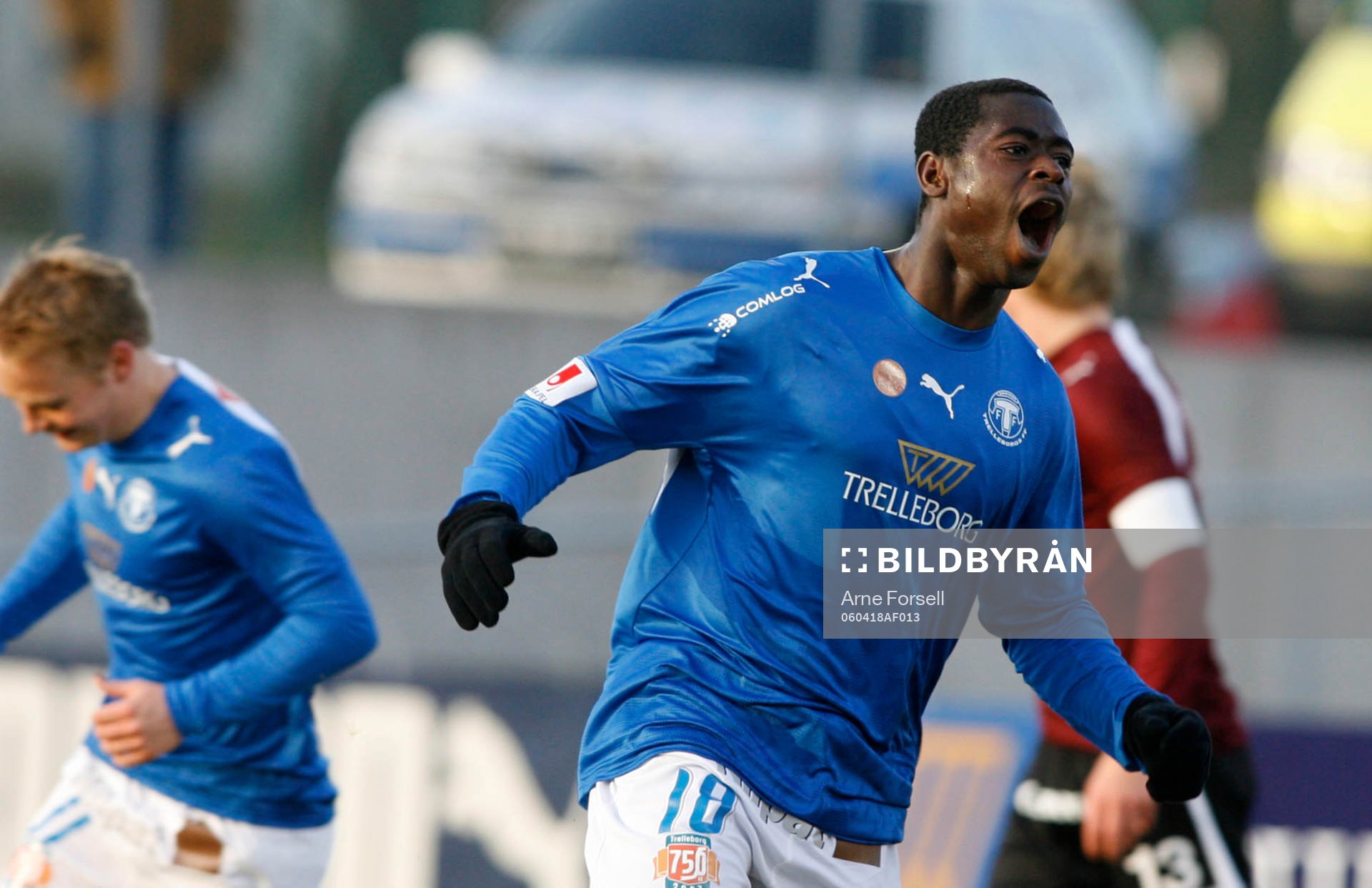 TFF:s tvåmålsskytt Michael Mensah