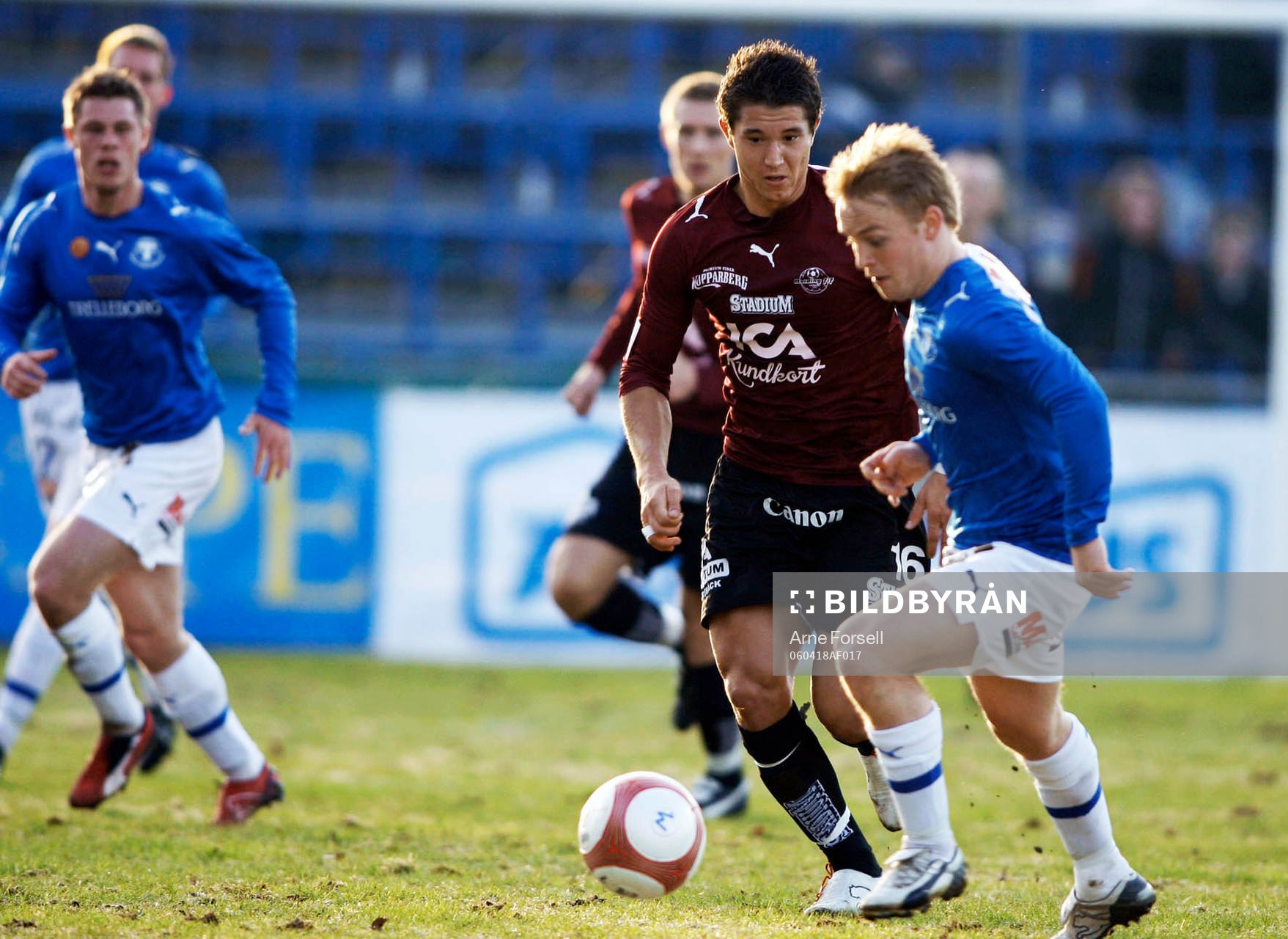 Alexander Steen i dribbiingsduell