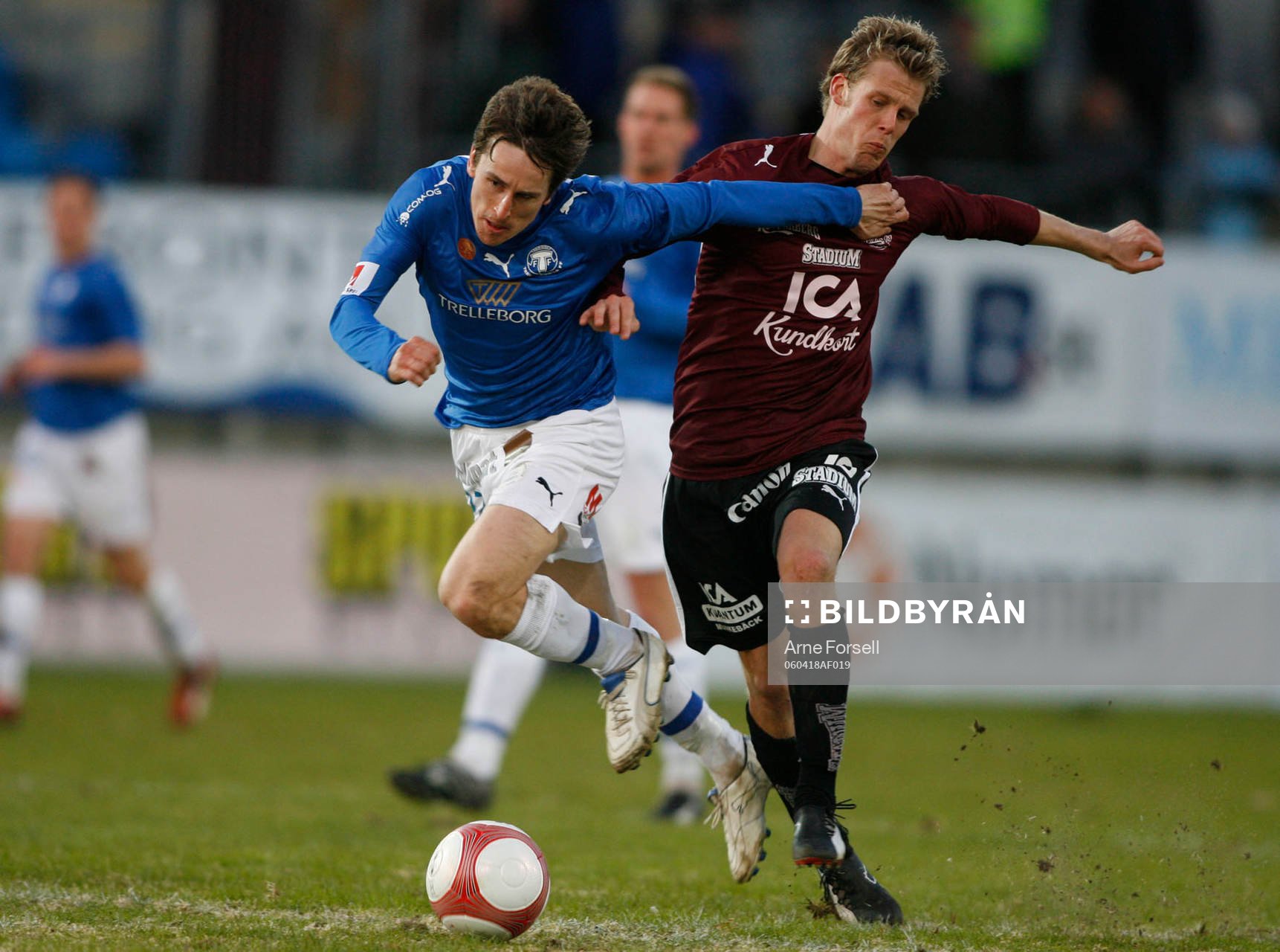 Fotboll. Superettan. Trelleborg - Qviding. Jimmie
