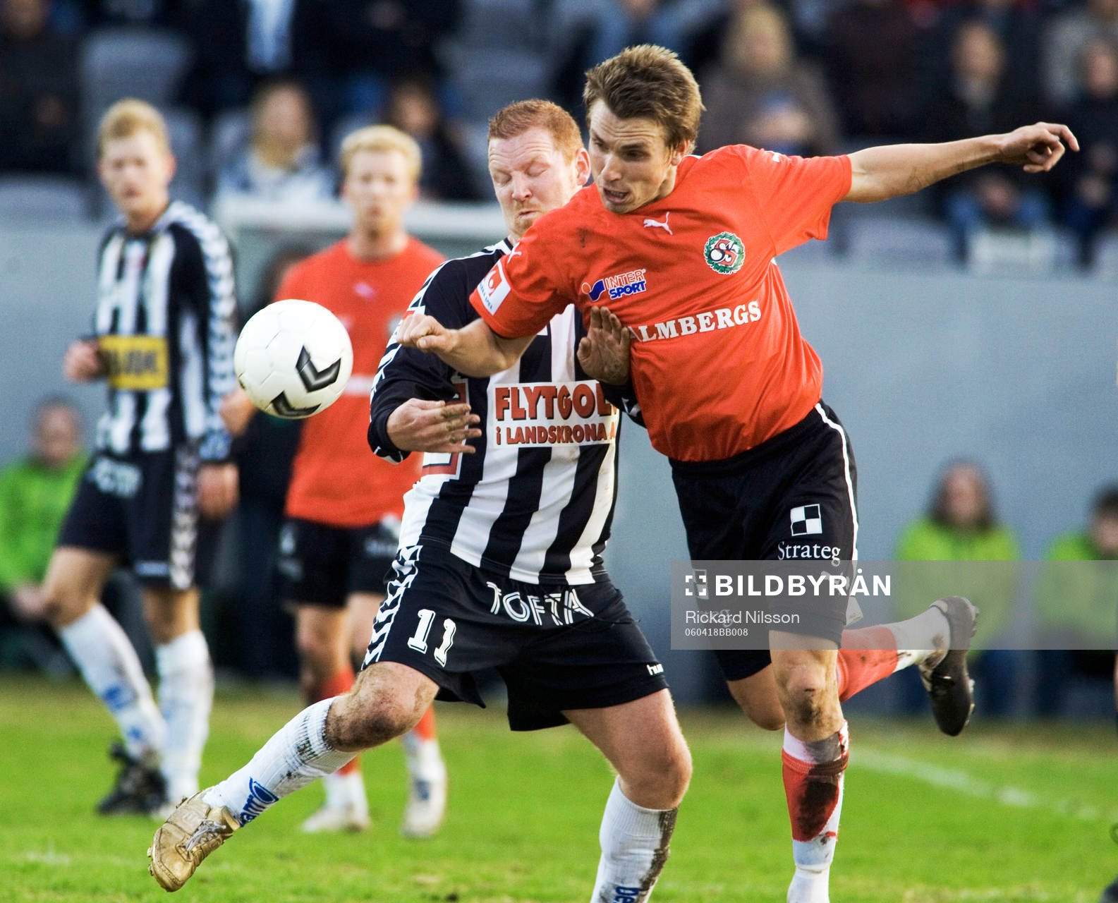 Jörgen Pettersson, Landskrona och Lars Larsen, Örebro