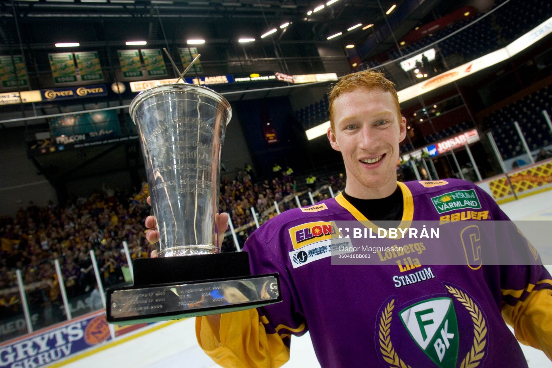 Jubel Färjestad (SM-Guld, SM, Guld) Jörgen Jönsson med