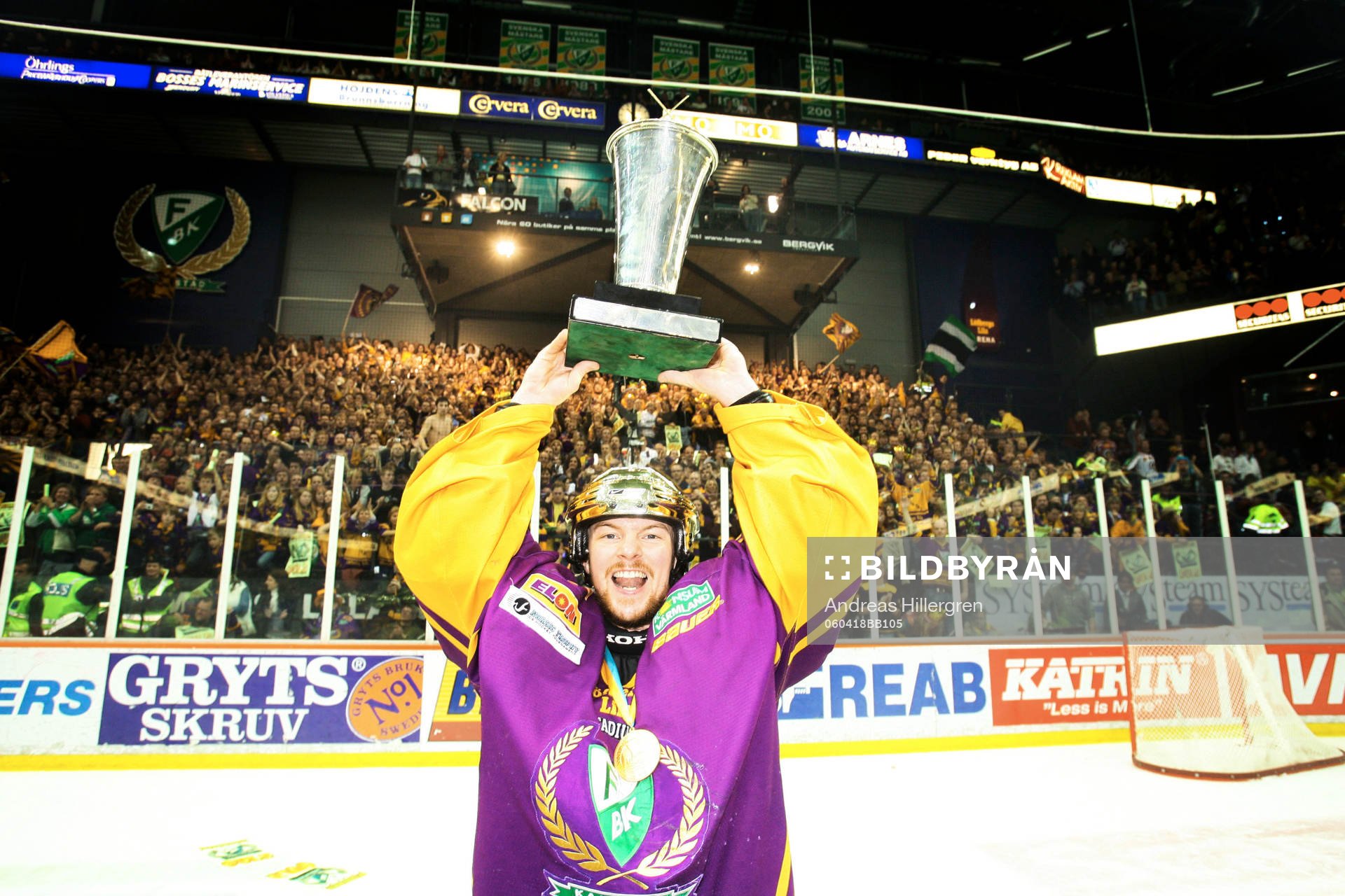 Jubel Färjestad (SM-Guld, SM, Guld) Daniel Henriksson