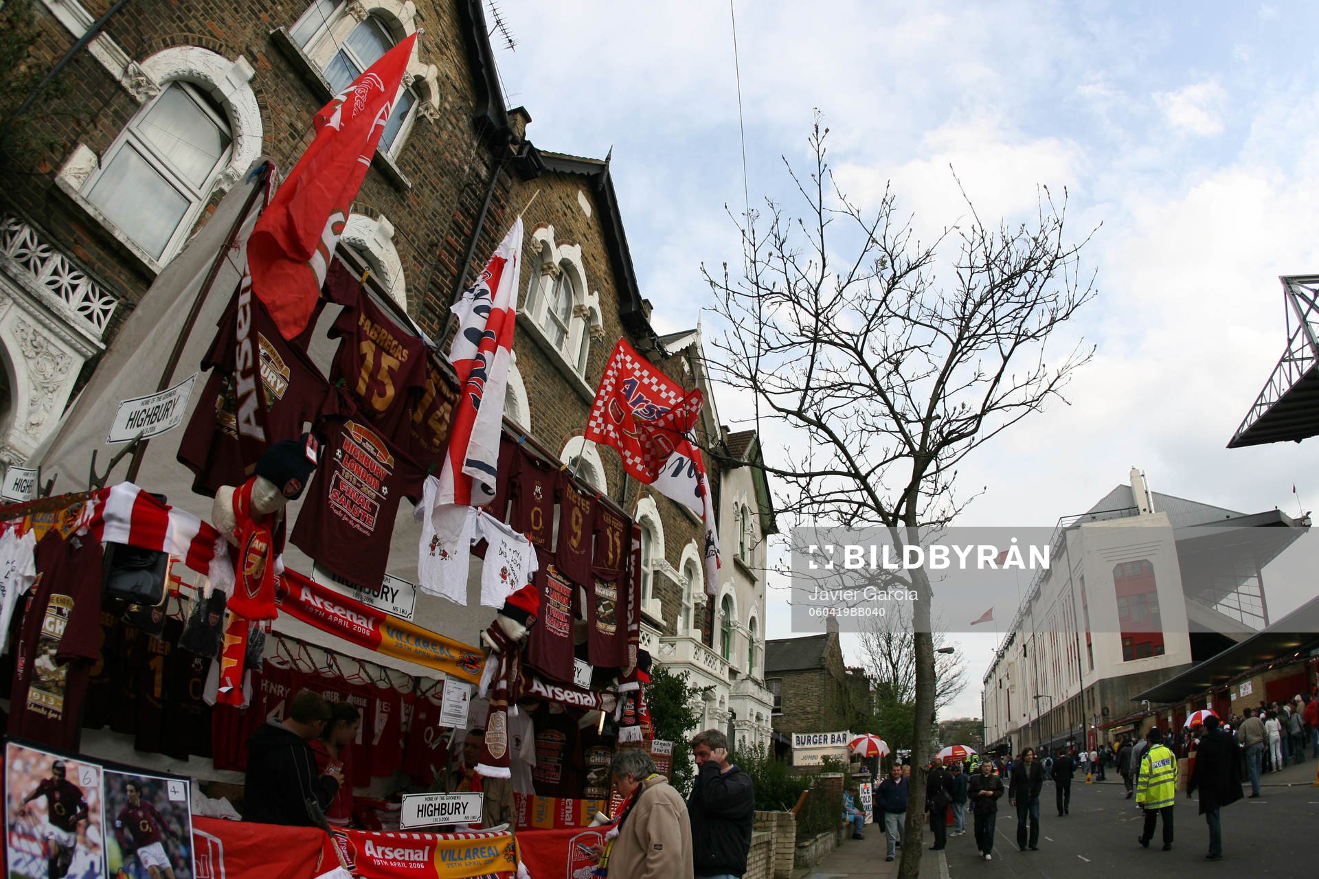 Fotboll, UEFA Champions League, Semifinal, Arsenal -