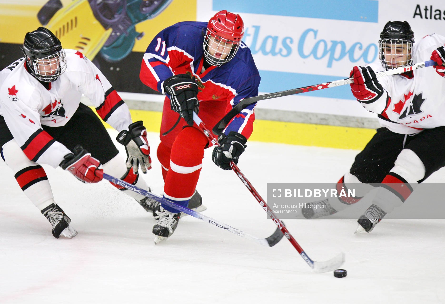 Justin Azevedo, Victor  Bartley och Andrey Popov