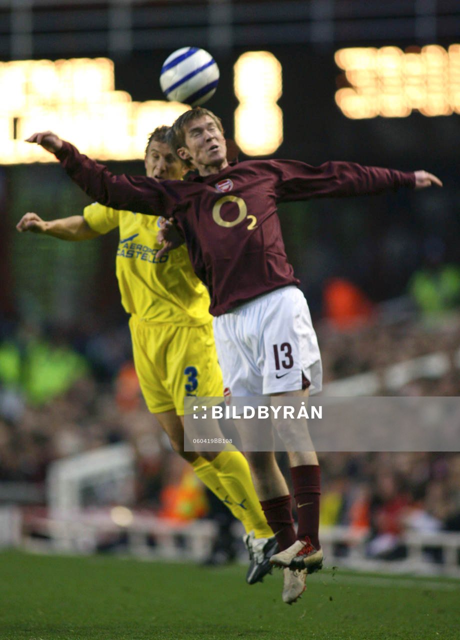 B060419 Fotboll, UEFA Champions League, Semifinal, Arsenal