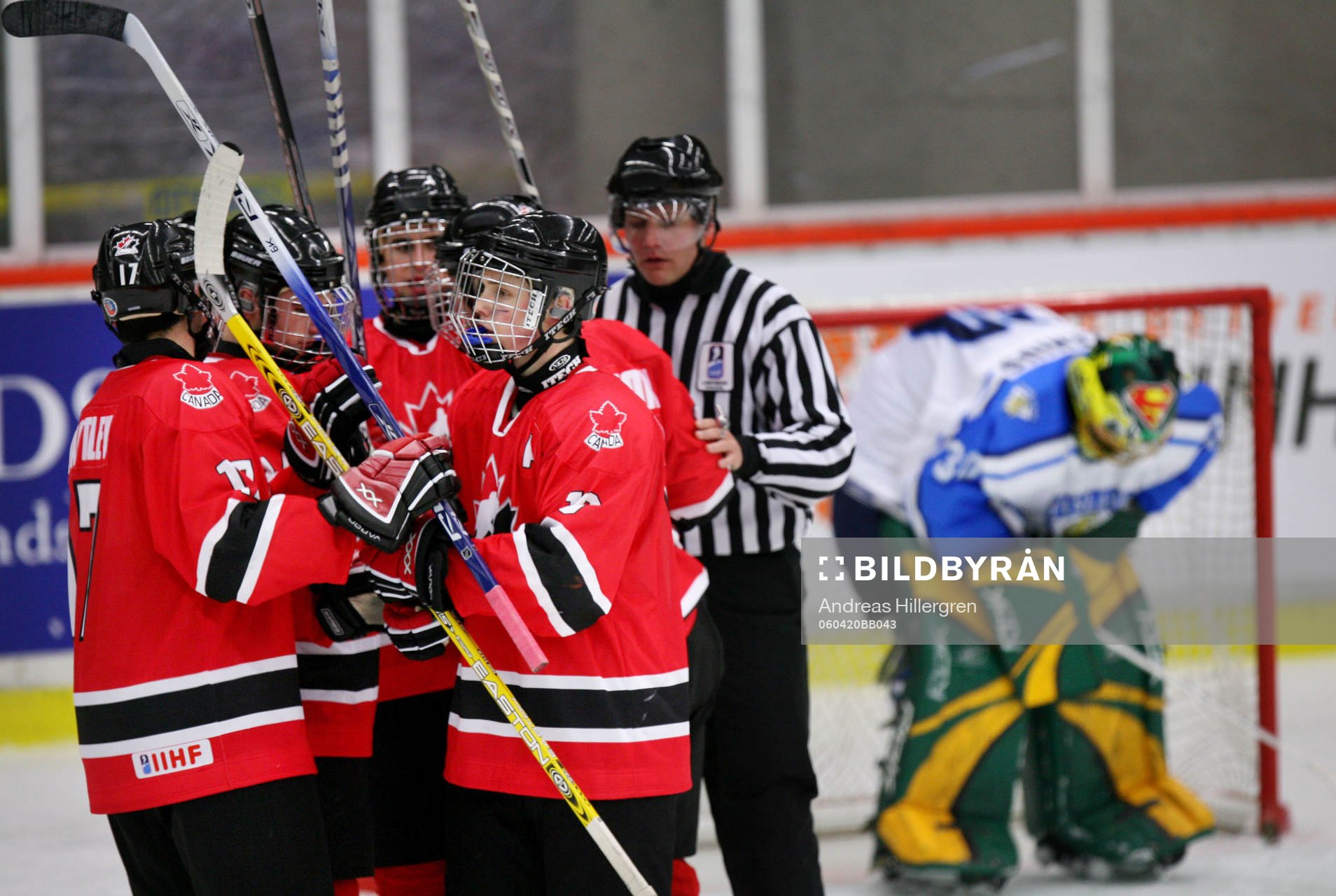 Francois Bouchard och Ben Maxwell, Kanada (Jubel)