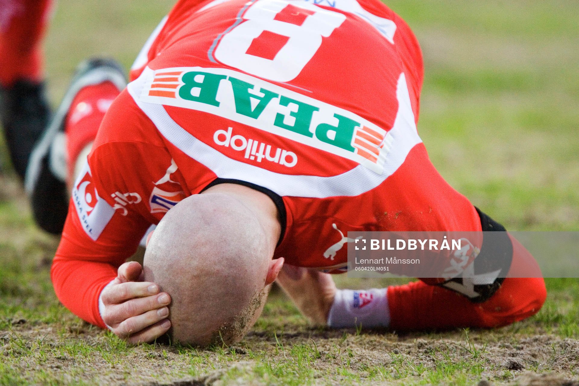 Henrik Rydström, Kalmar. Skada