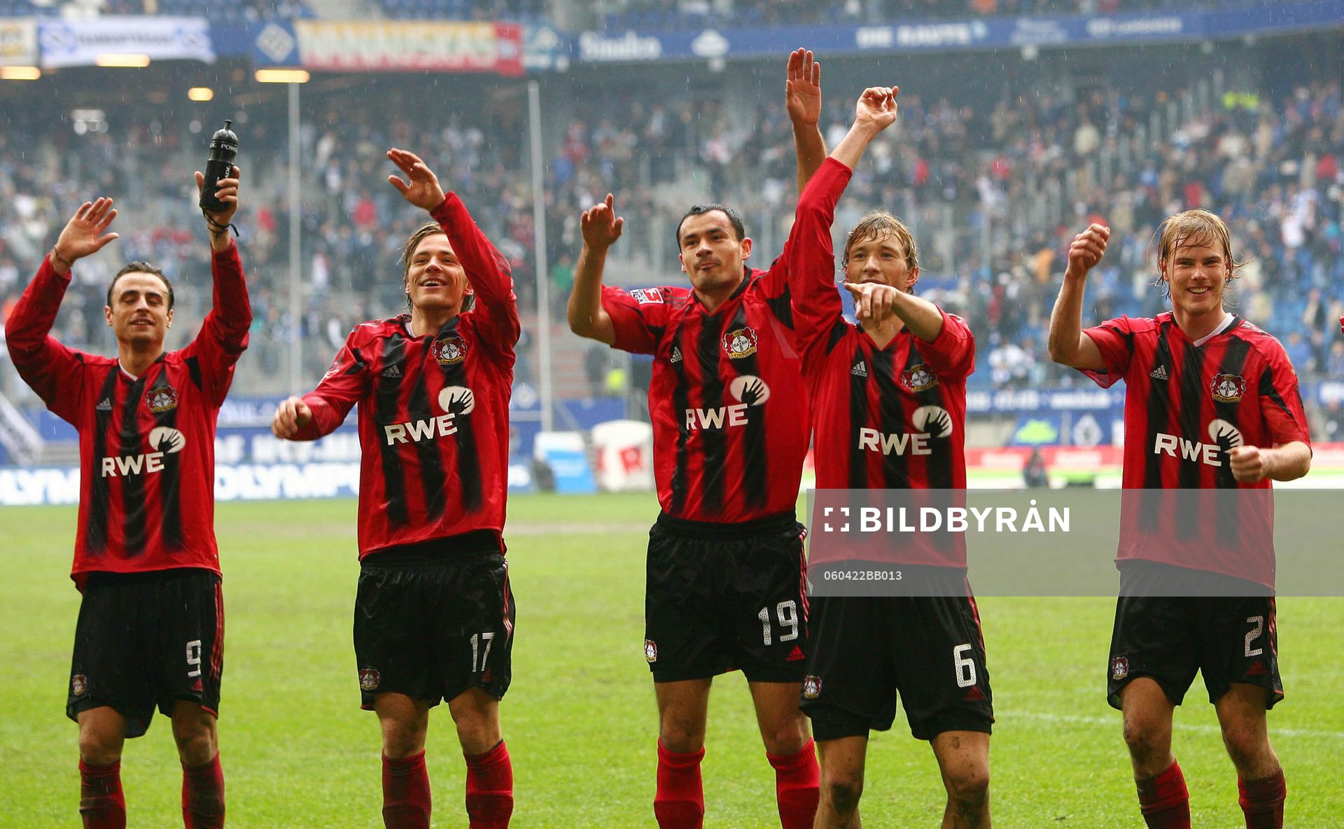 Dimitar Berbatov, Clemens Fritz, Marko Babic, Simon Rolfes